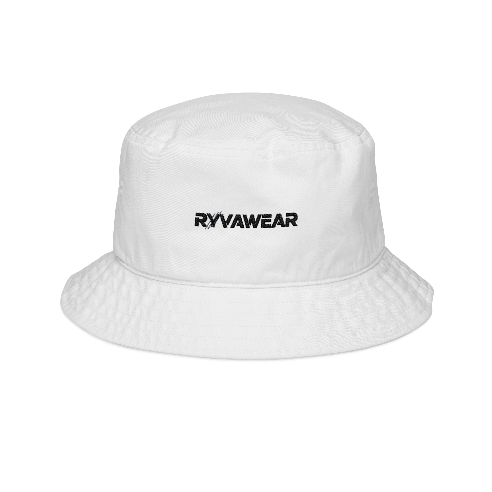 RYVAWEAR Embroidered Bucket Hat — Minimal Logo Streetwear
