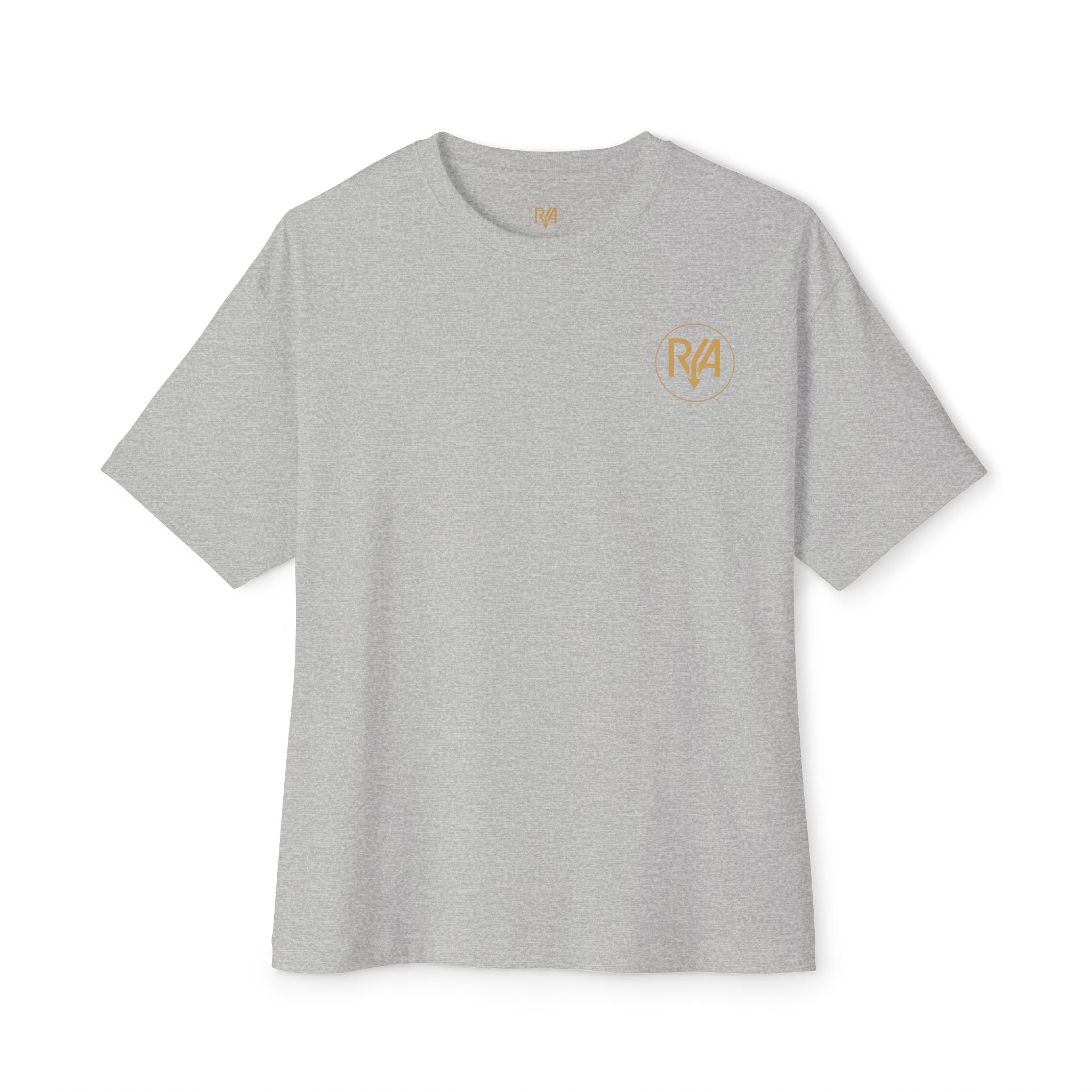 Snake Outline Boxy Tee — Minimal Back Graphic Oversized T-Shirt