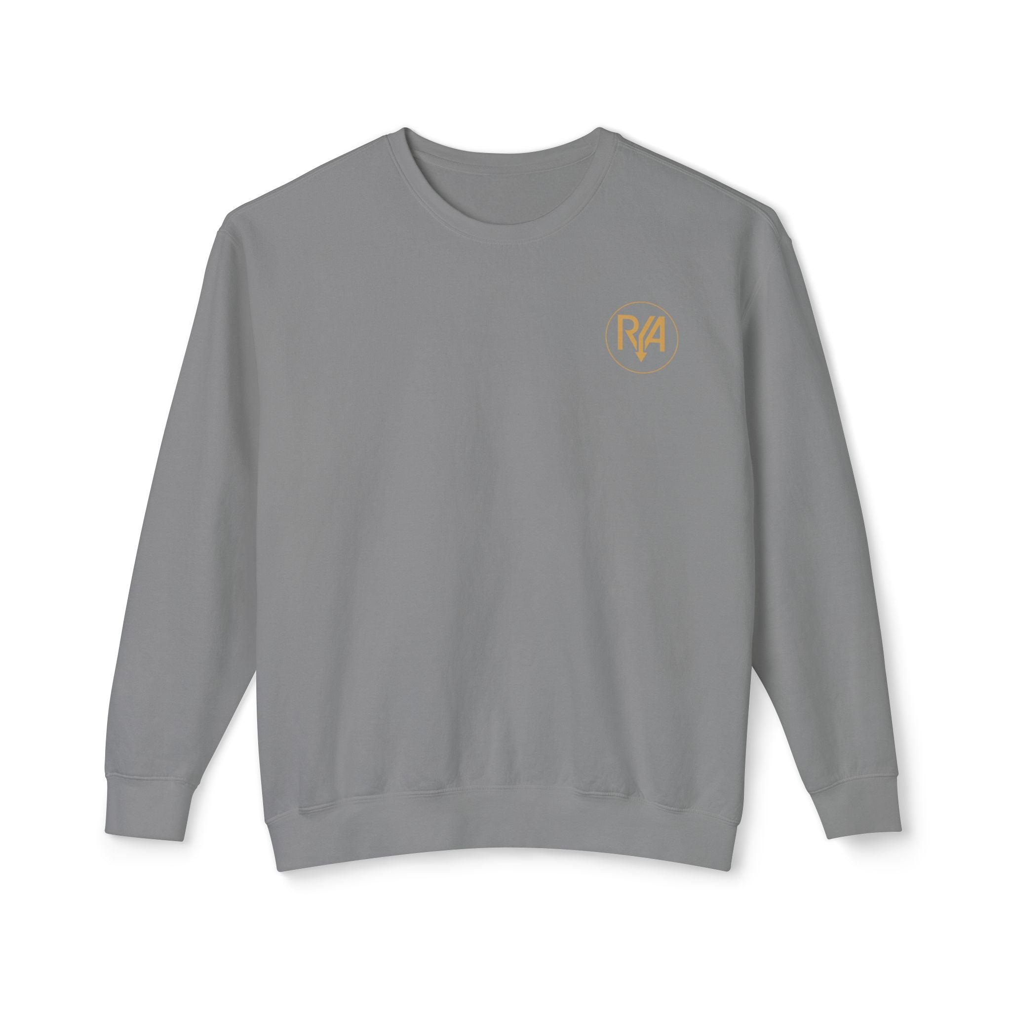 Minimal Monogram Crewneck Sweatshirt — R/A Embroidered