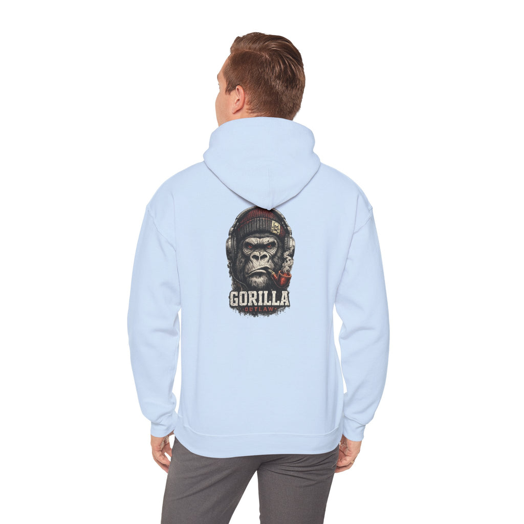Gorilla Graphic Hoodie — Bold Ape Portrait Sweatshirt
