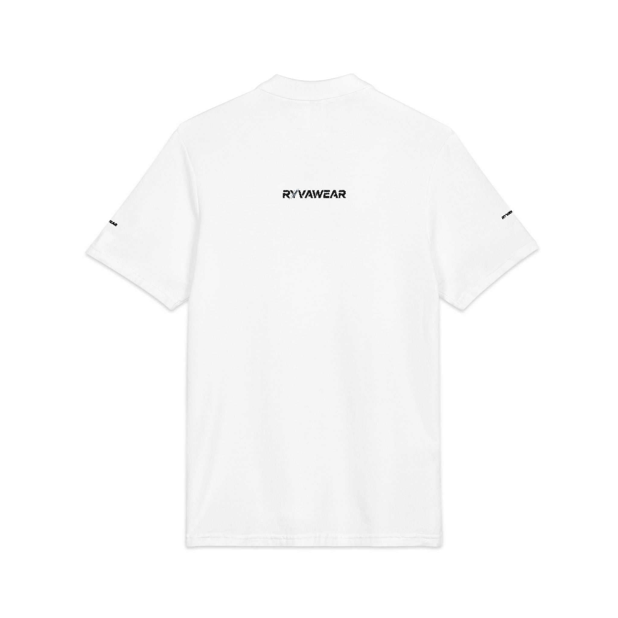 Embroidered Classic Polo Shirt — Minimal Chest & Back Logo