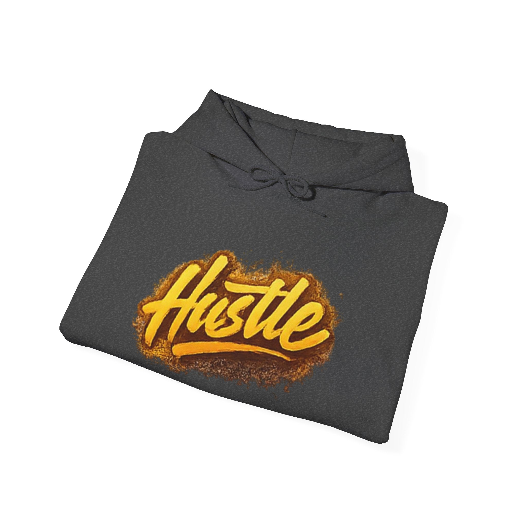 Hustle Graphic Hoodie — Motivational Streetwear Pullover