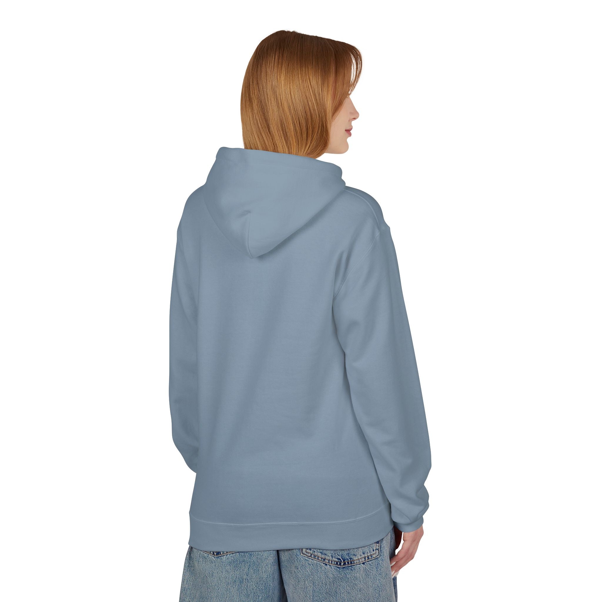 Hoodie — Retro Teal 'Rivestar' Surf Wave Logo Pullover