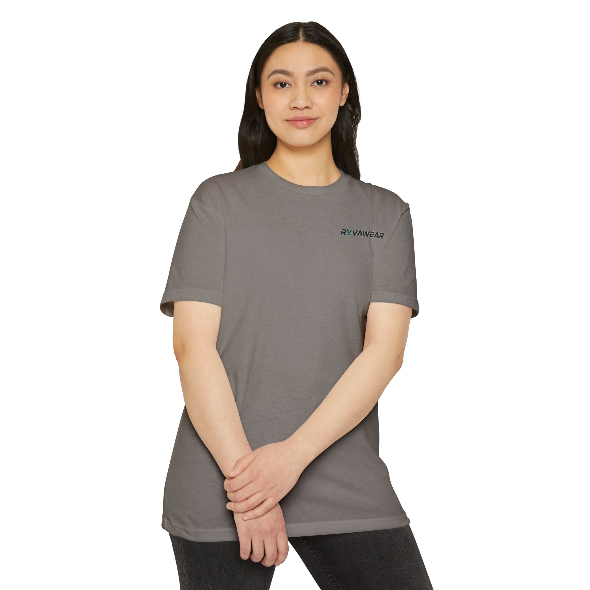 Minimal 'RYVAWEAR' Logo T-Shirt — Casual Unisex Tee