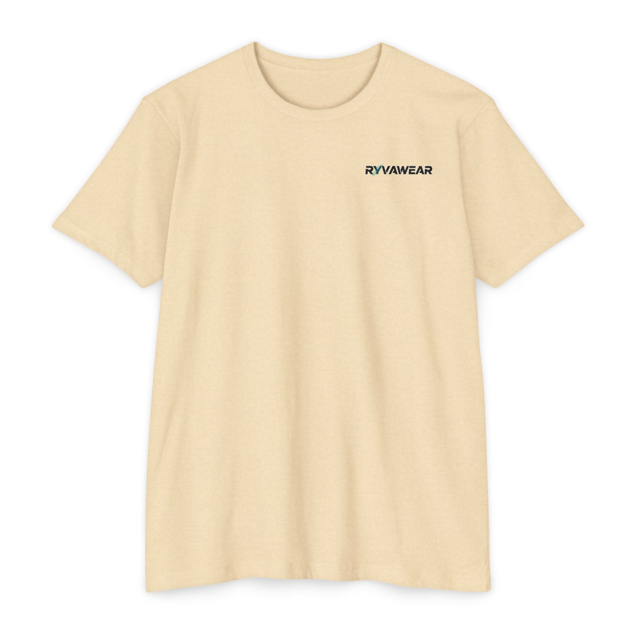 Minimal 'RYVAWEAR' Logo T-Shirt — Casual Unisex Tee