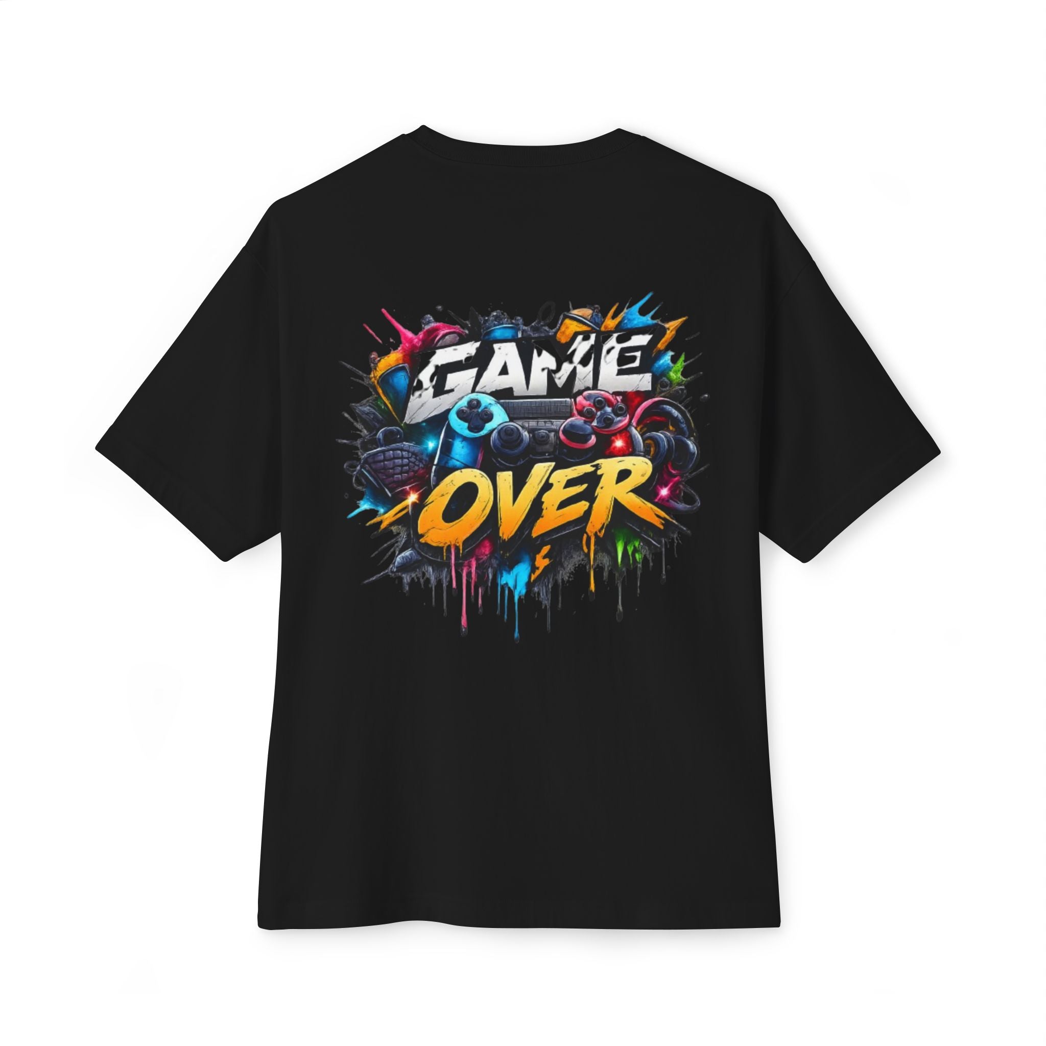 Game Over Graphic Tee — Gamer Retro Streetwear T‑Shirt