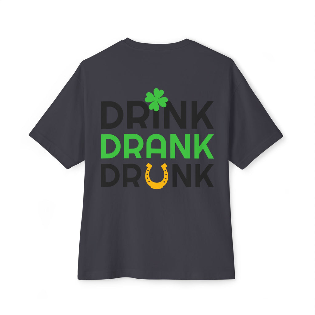 St. Patrick's 'Drink Drank Drunk' Boxy Tee