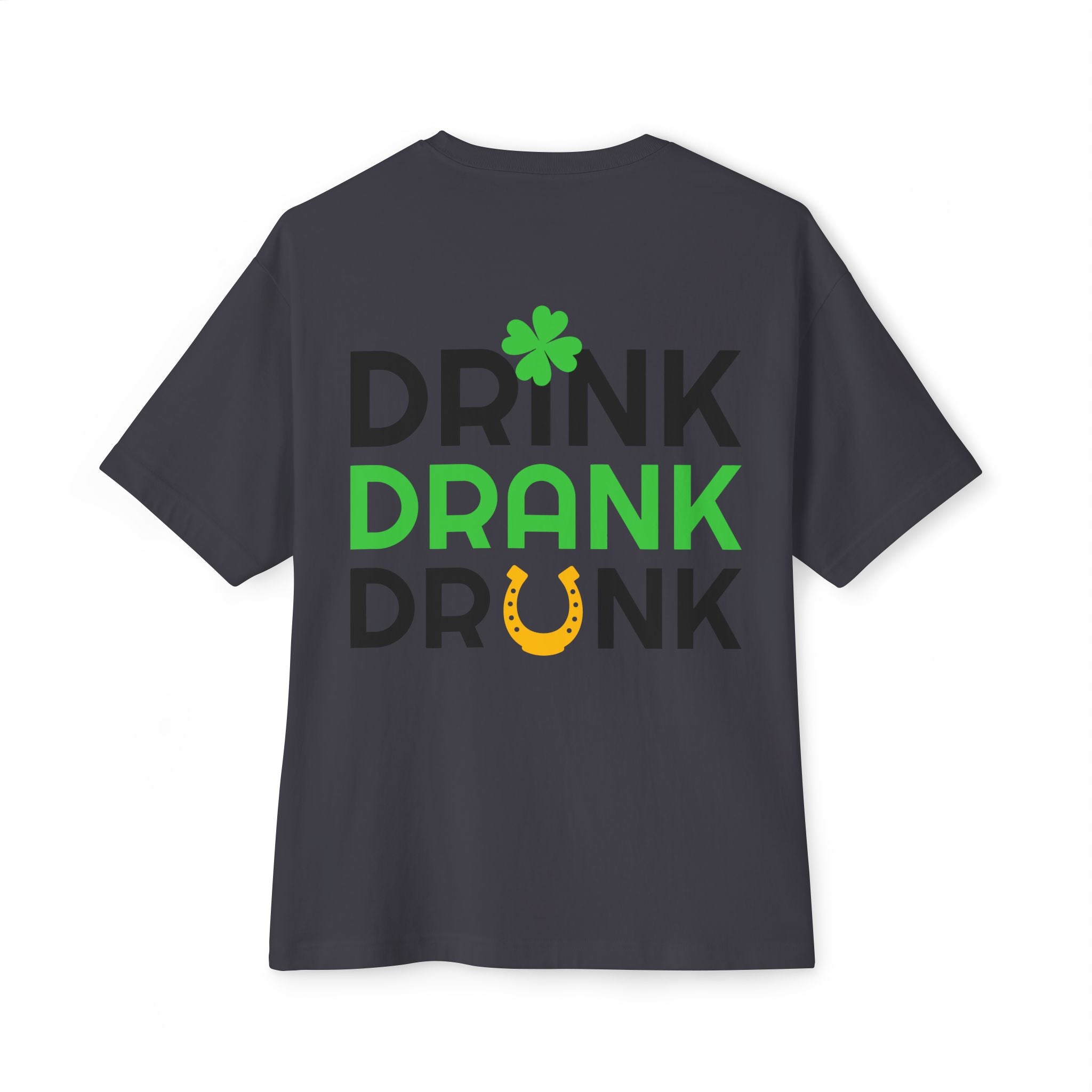 St. Patrick's 'Drink Drank Drunk' Boxy Tee