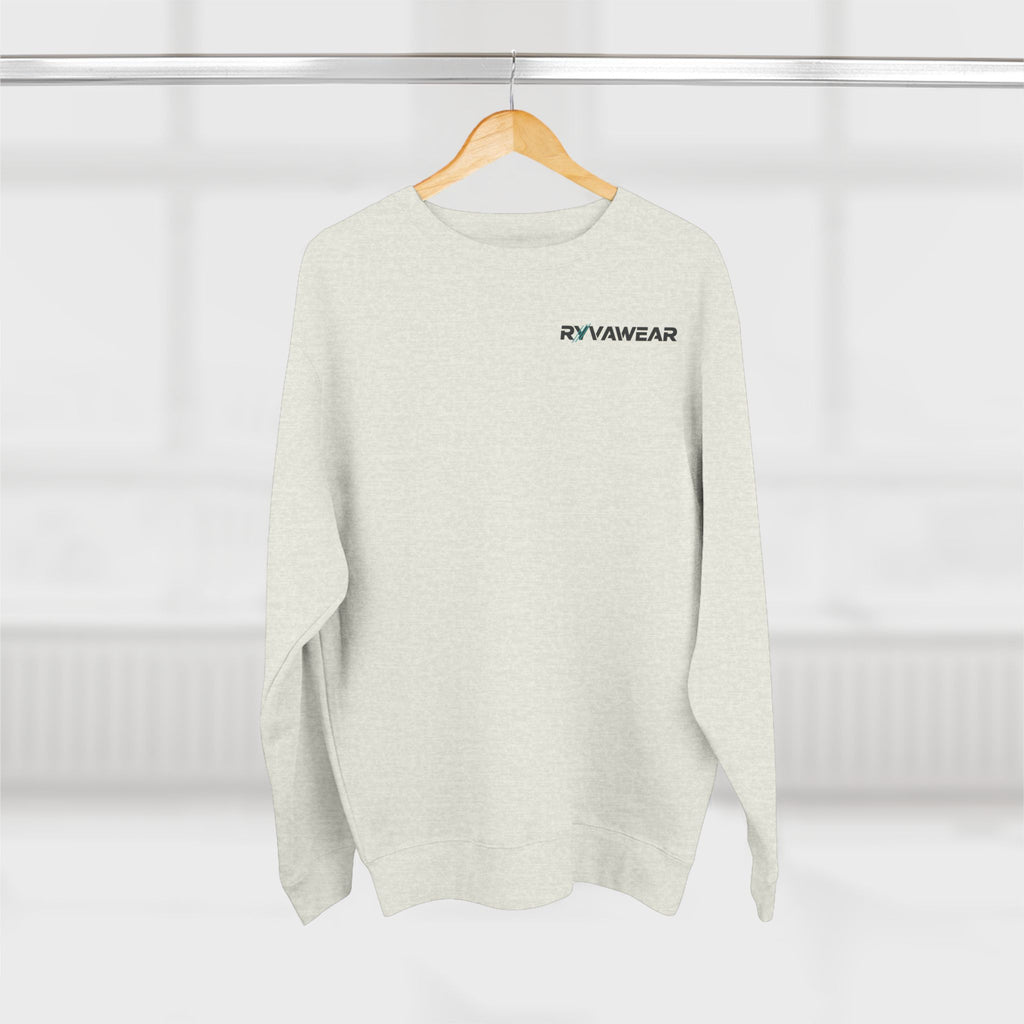 Minimalist 'RYVAWEAR' Crewneck Sweatshirt