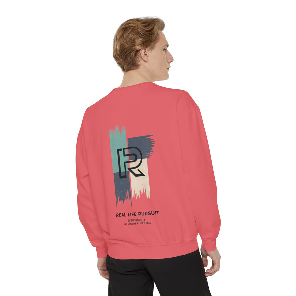 Real Life Pursuit Brushstroke Sweatshirt