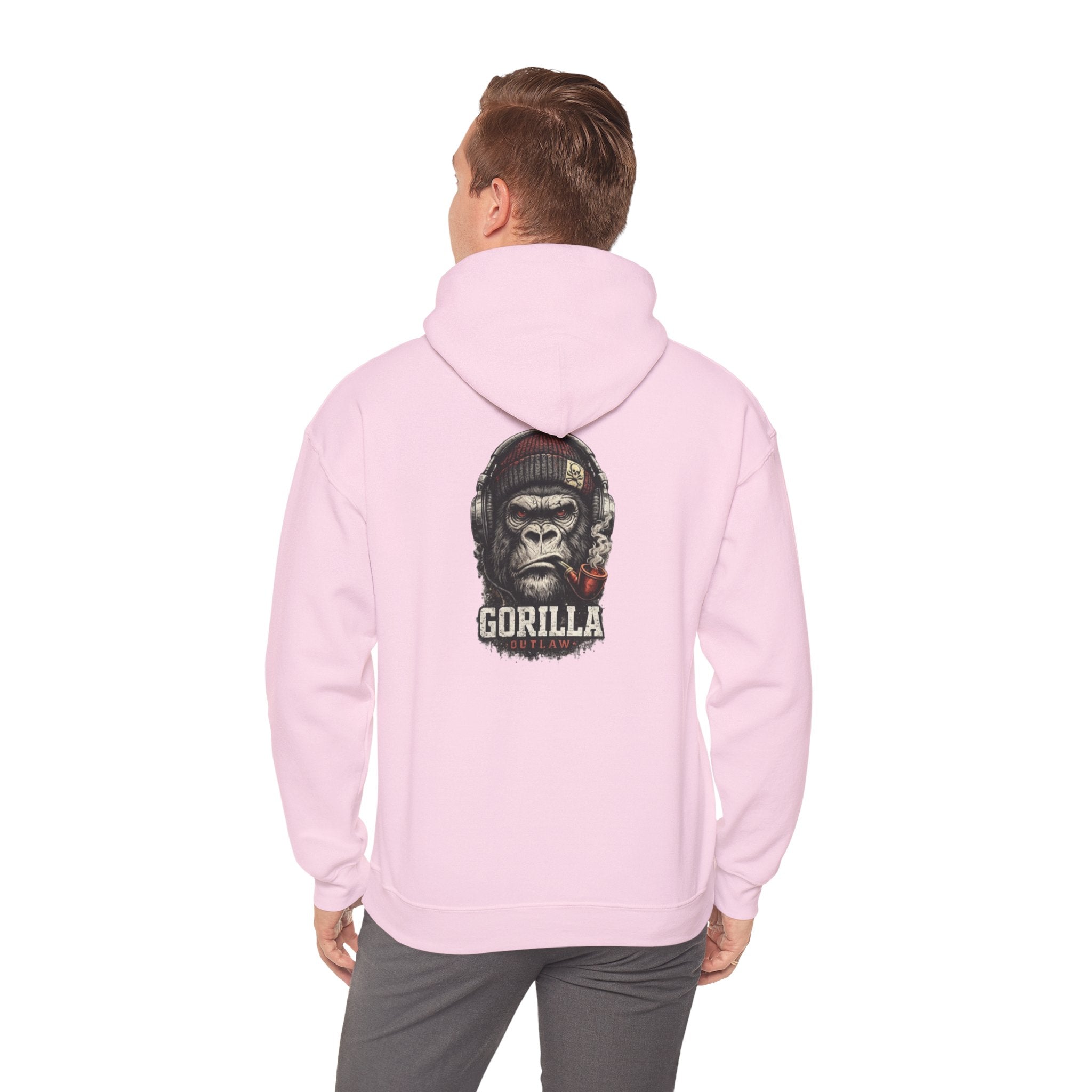 Gorilla Graphic Hoodie — Bold Ape Portrait Sweatshirt