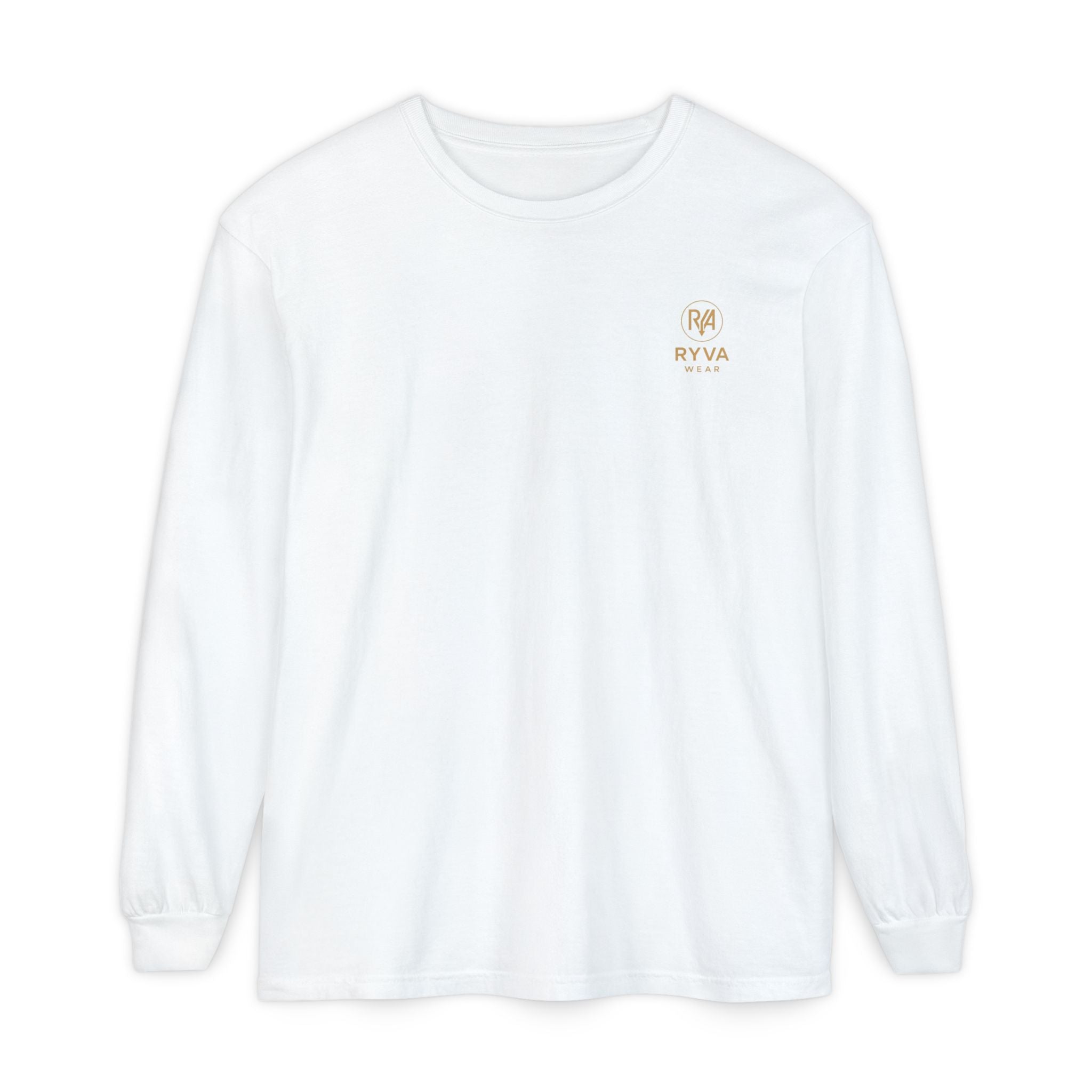 Architect '67' Long Sleeve T‑Shirt — Geometric Gold Back Print