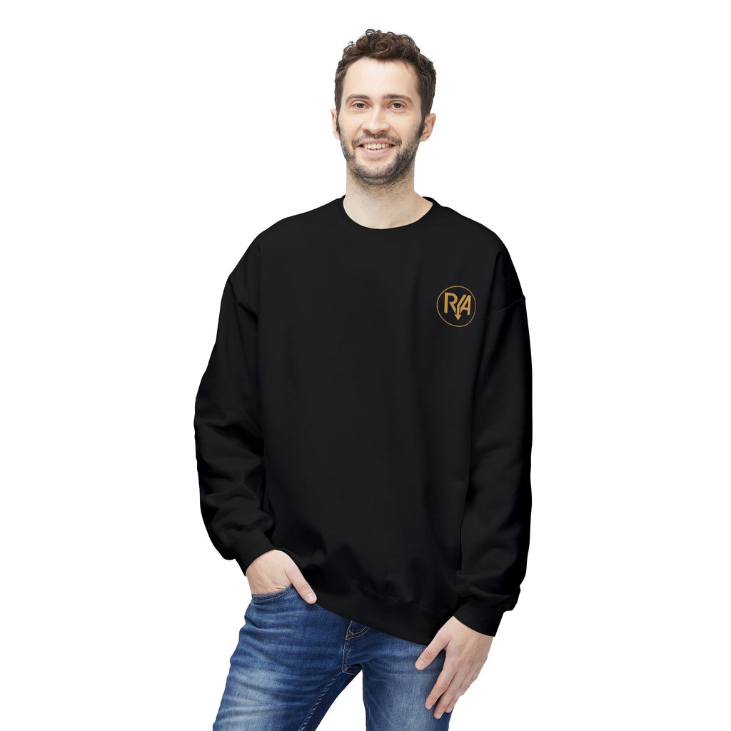 Embroidered R/A Minimal Logo Sweatshirt