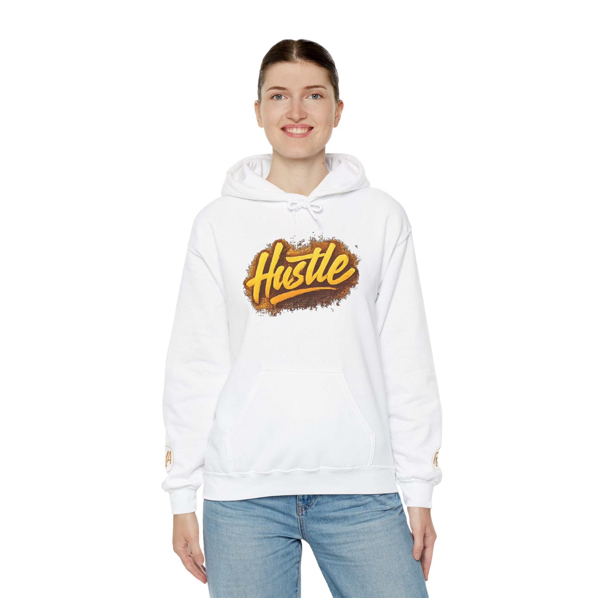 Hustle Graphic Hoodie — Motivational Streetwear Pullover