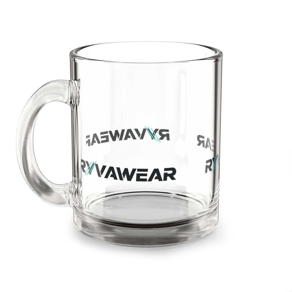 RYVWAWEAR Logo 10oz Glass Coffee Mug