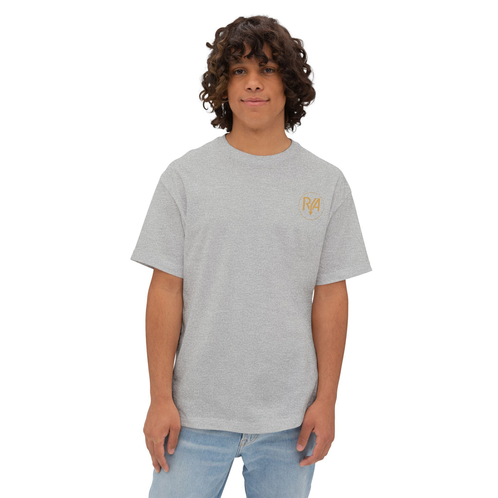 Urban Flow Tee — Graffiti Logo Oversized Boxy T-Shirt