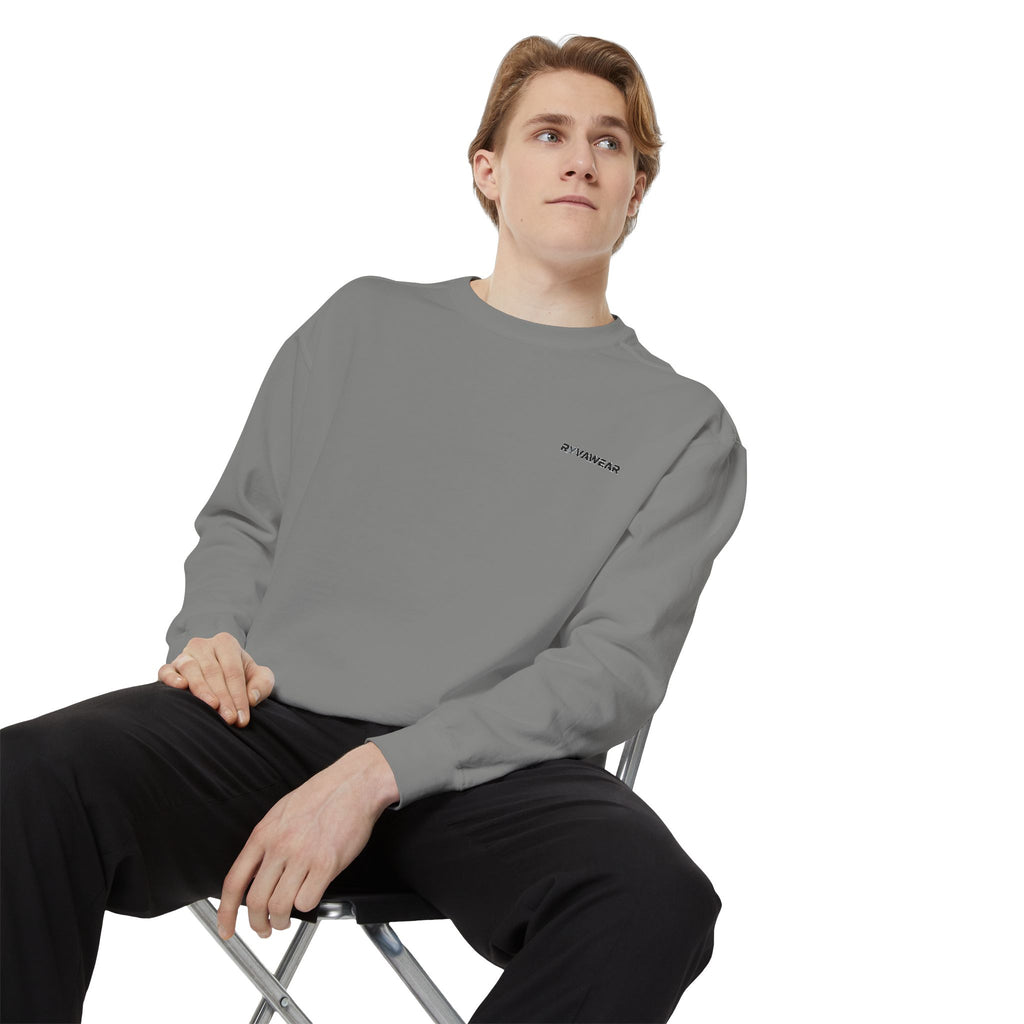 Minimalist Sweatshirt with Tiny Chest Graphic