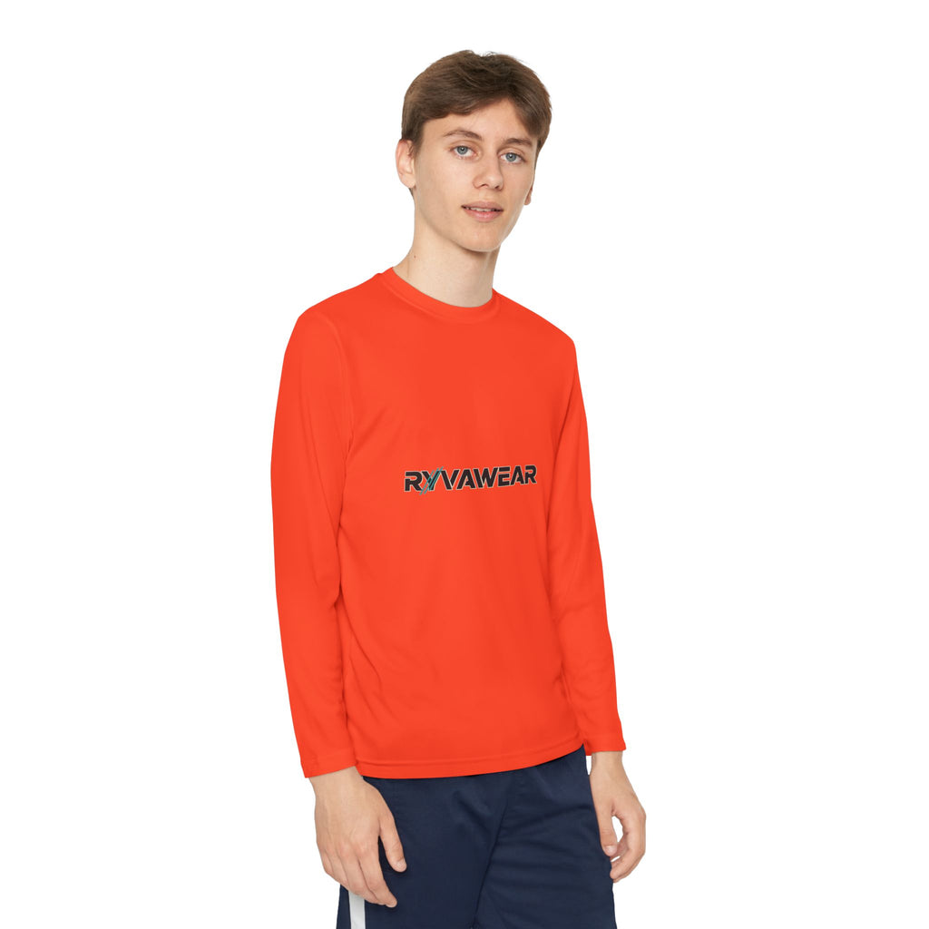 Youth Long Sleeve Tee — RYVAWEAR Minimal Logo