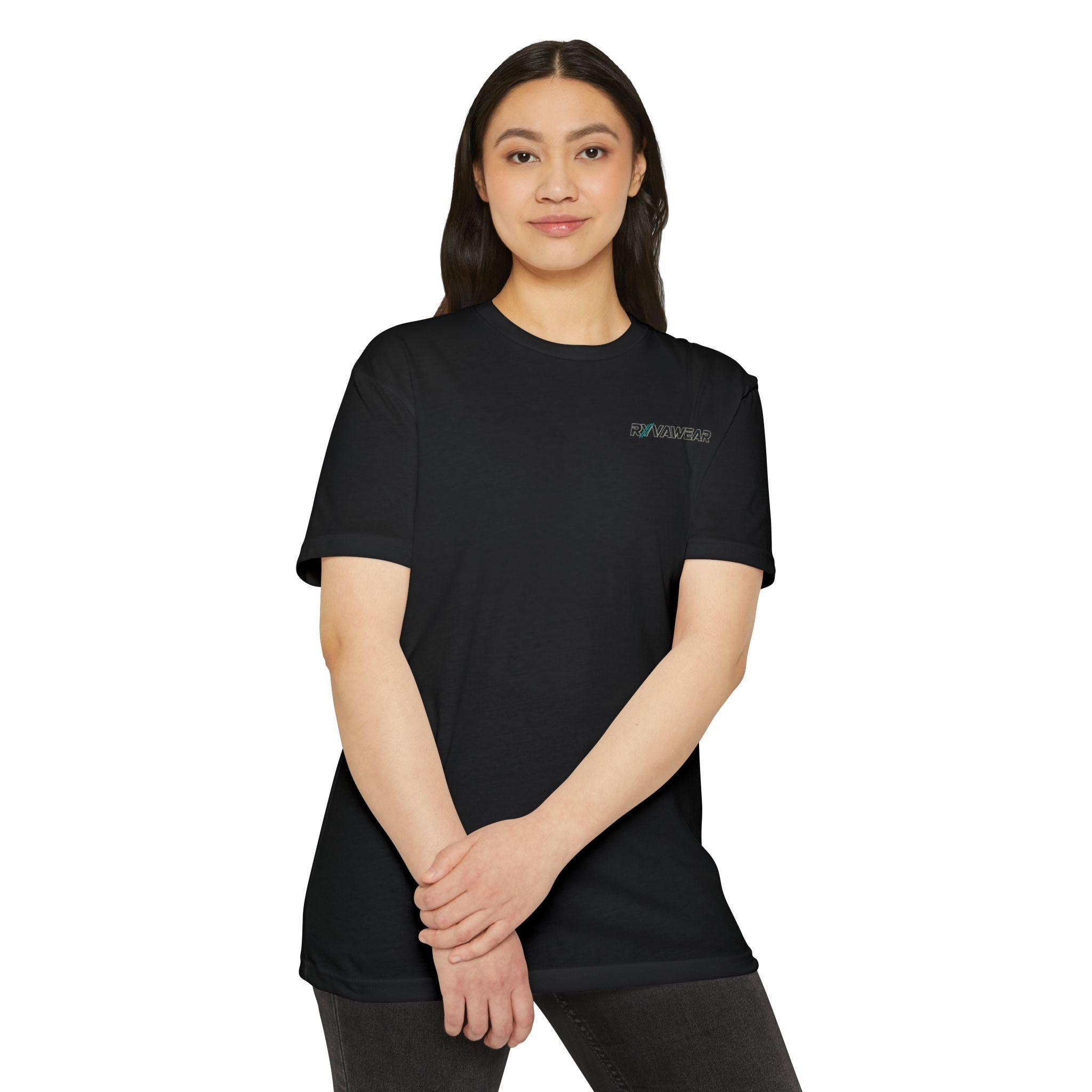 Minimal 'RYVAWEAR' Logo T-Shirt — Casual Unisex Tee