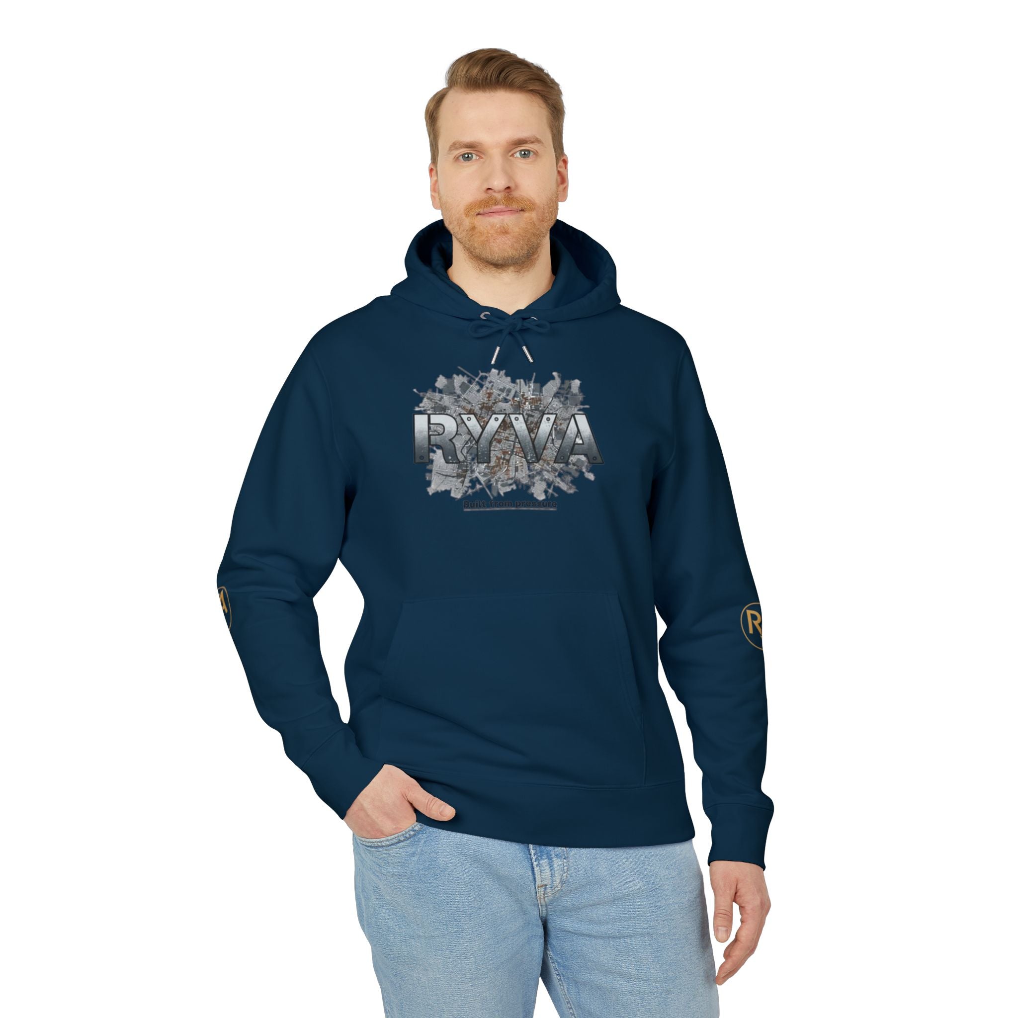 RVVA Scenic Logo Hoodie — Vintage Nature Graphic Pullover