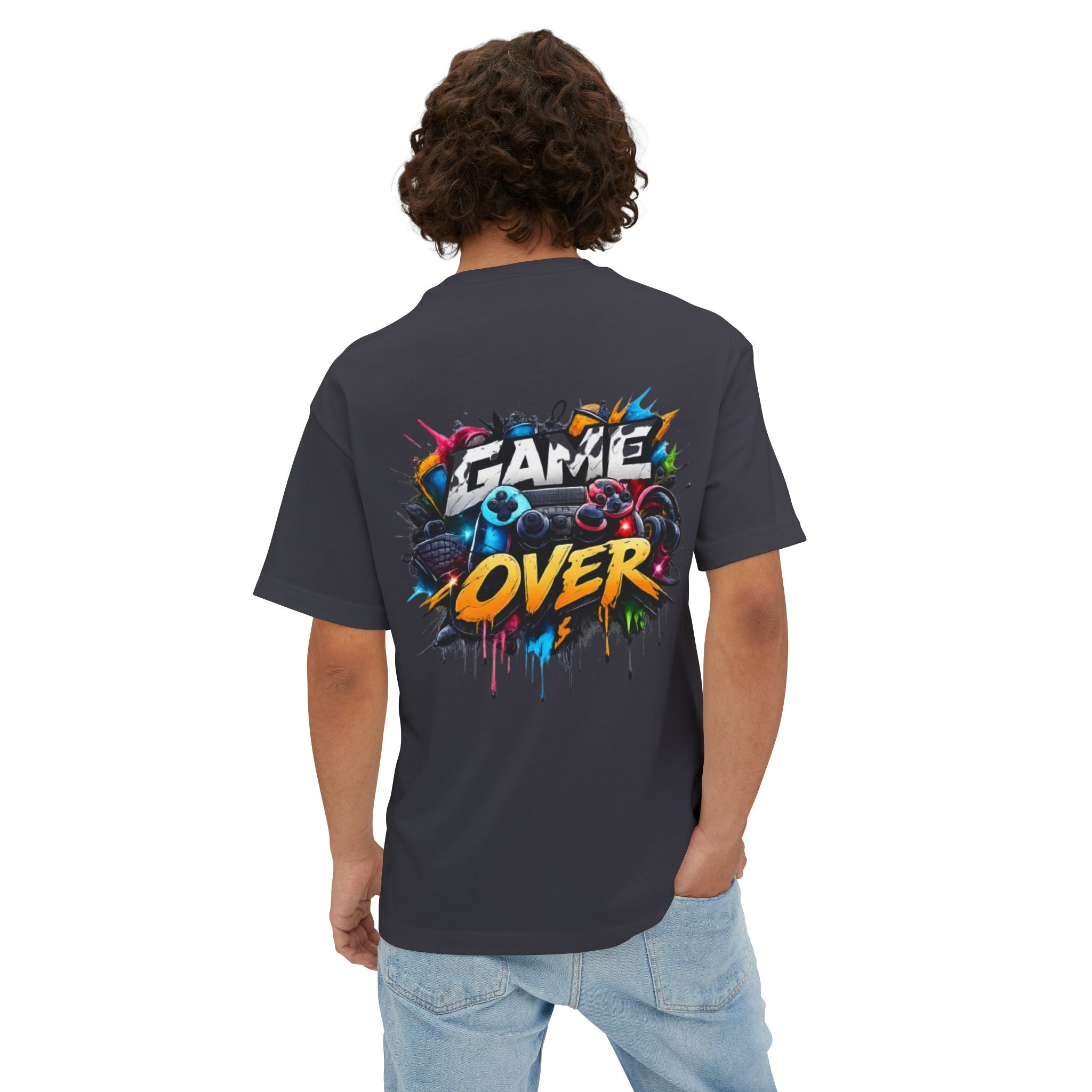 Game Over Graphic Tee — Gamer Retro Streetwear T‑Shirt