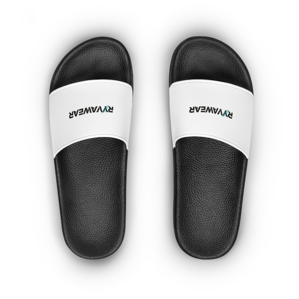RVAWEAR Logo Women's Slide Sandals — Comfortable Pool & Casual Beach Slides
