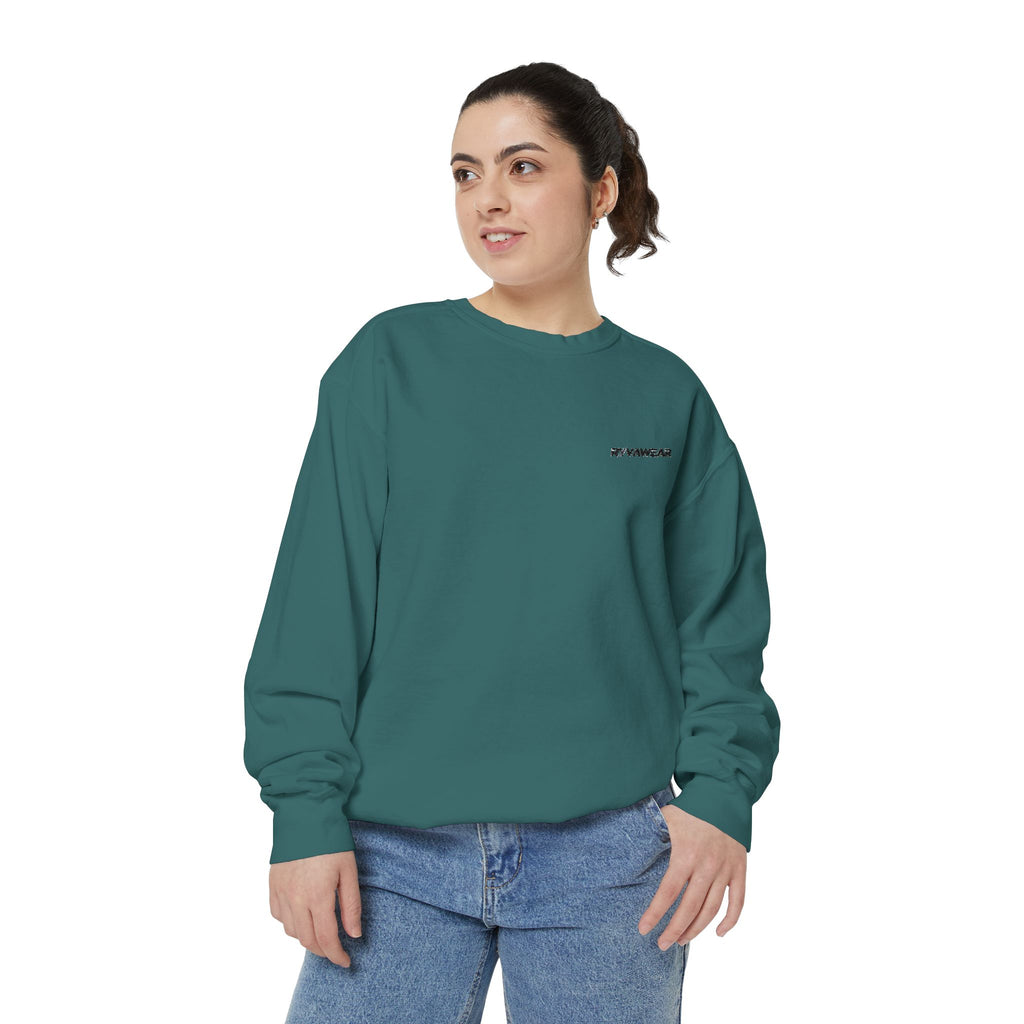 Minimalist Sweatshirt with Tiny Chest Graphic
