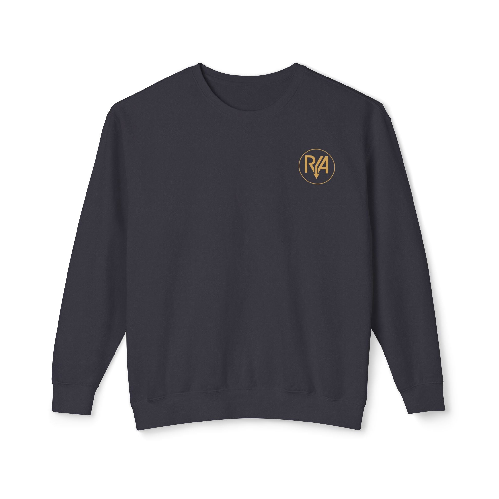 Minimal Monogram Crewneck Sweatshirt — R/A Embroidered