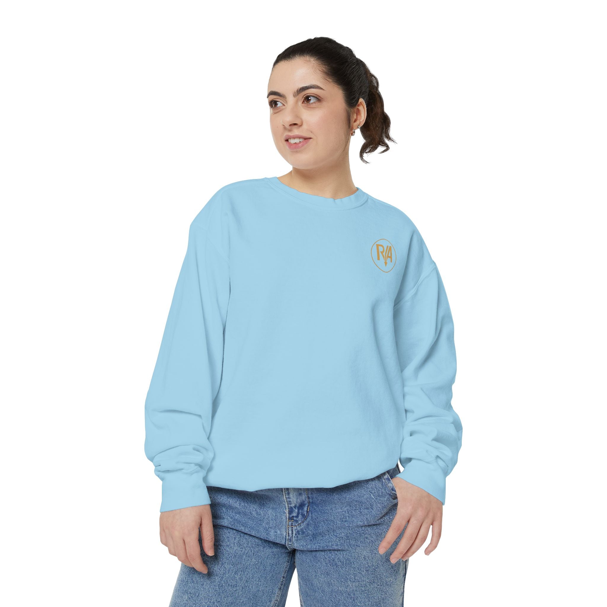 RVA Circle Logo Sweatshirt — Minimal Richmond Crewneck