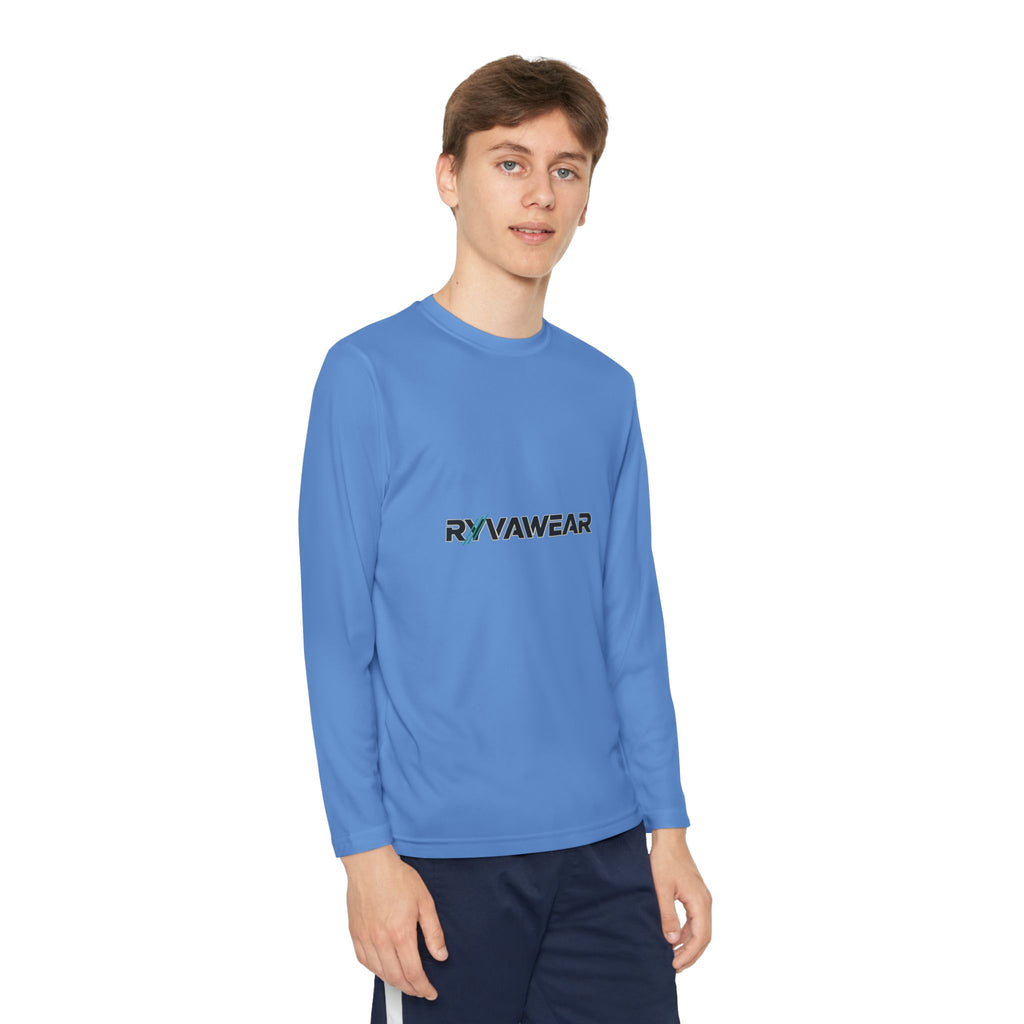 Youth Long Sleeve Tee — RYVAWEAR Minimal Logo