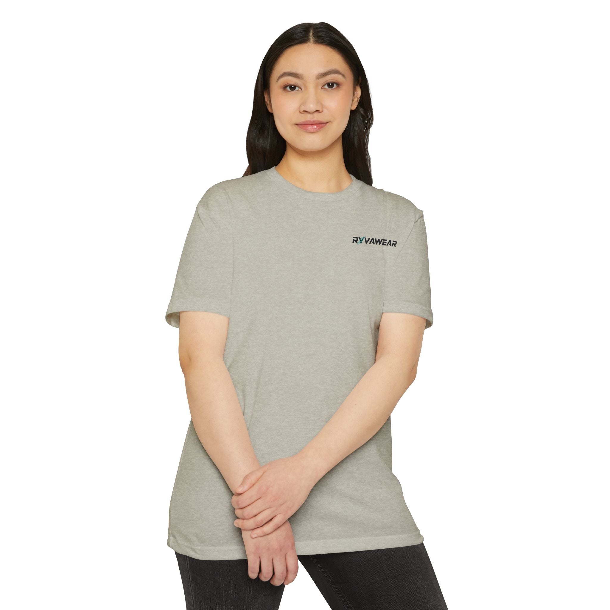 Minimal 'RYVAWEAR' Logo T-Shirt — Casual Unisex Tee