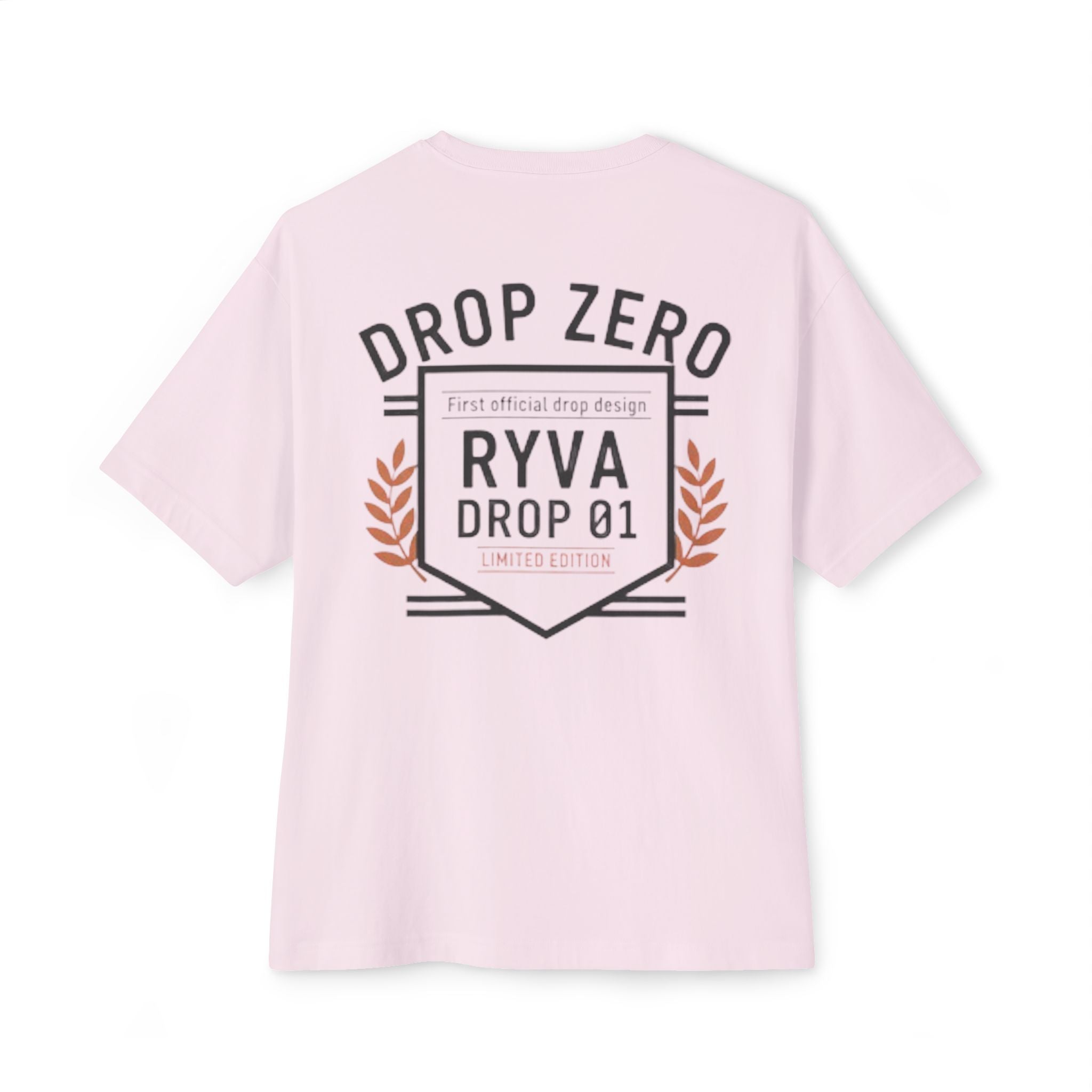 Drop Zero Ryva Graphic Tee — Oversized Boxy T-Shirt
