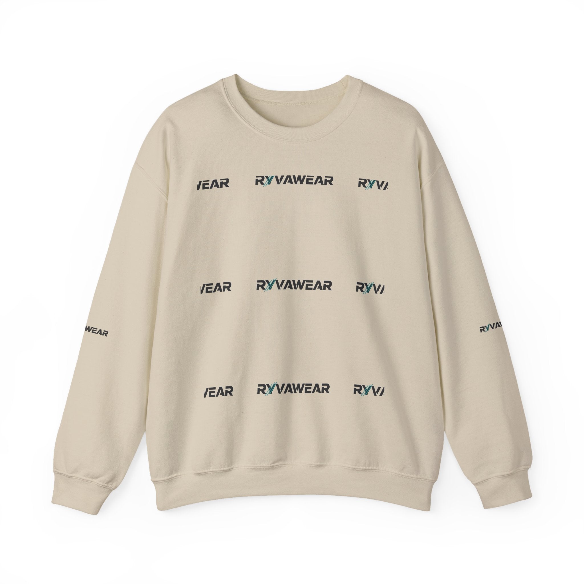 RYVAWEAR Repeat Logo Crewneck Sweatshirt