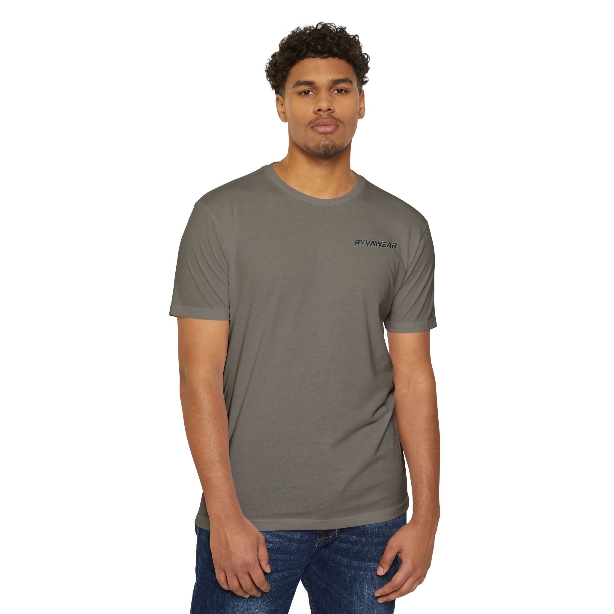 Minimal 'RYVAWEAR' Logo T-Shirt — Casual Unisex Tee