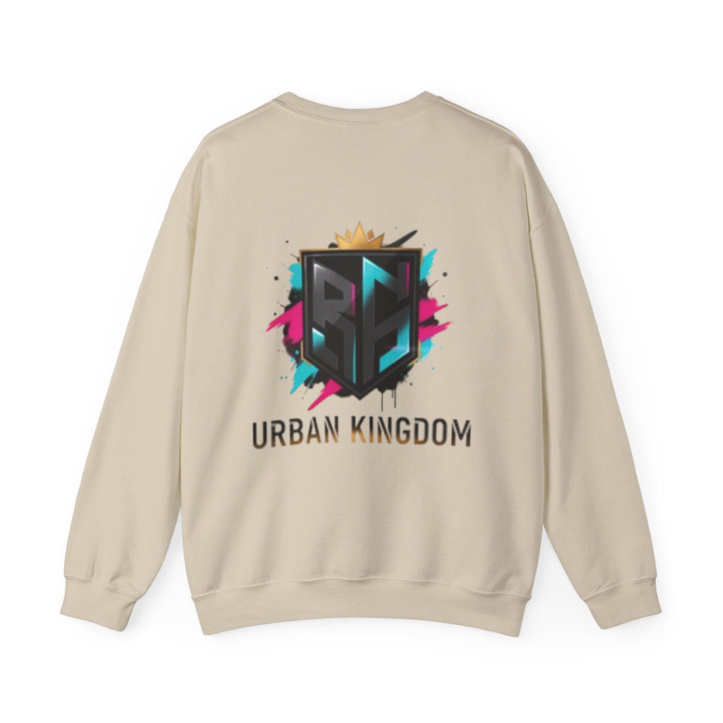 Urban Kingdom Crewneck Sweatshirt — Graphic Logo Pullover