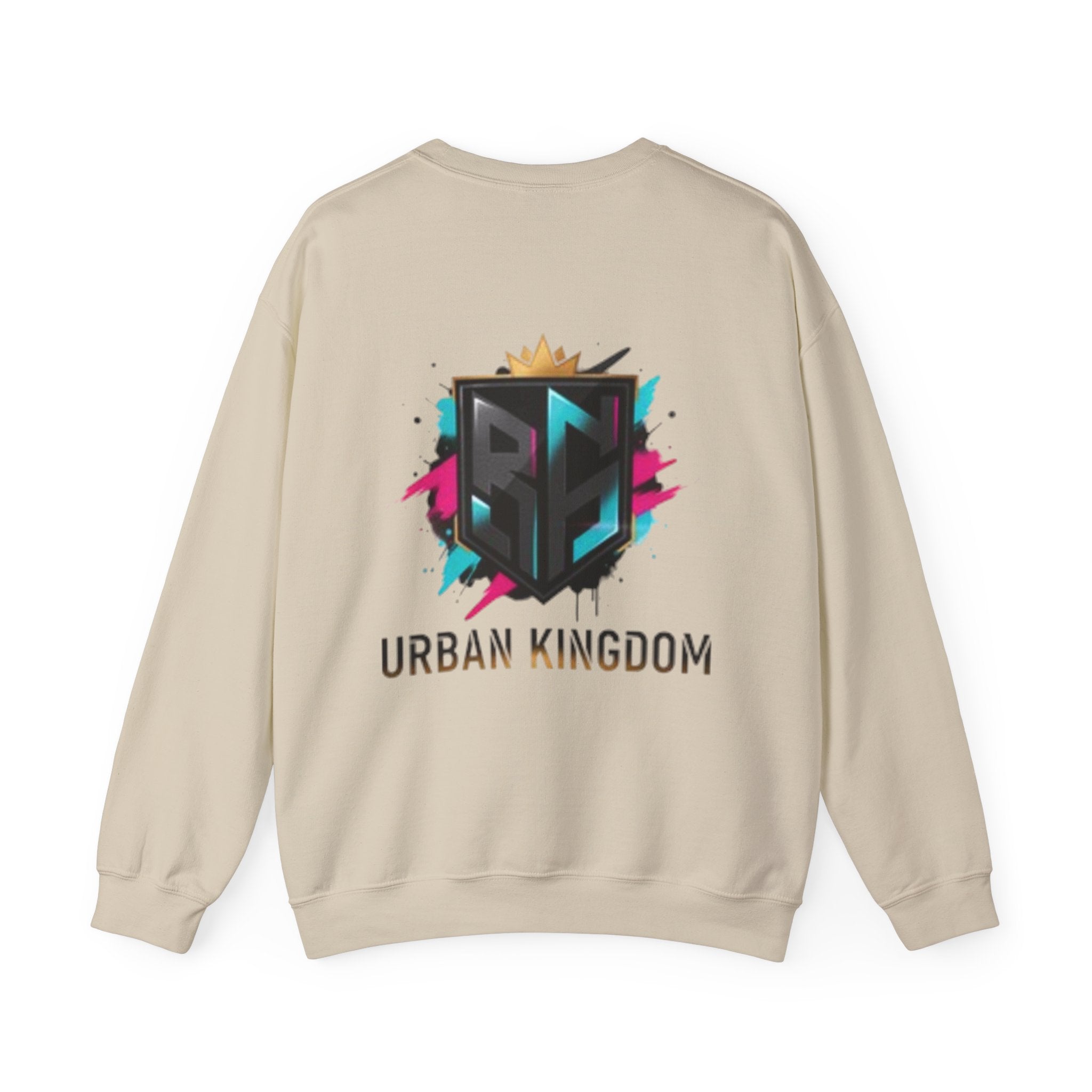 Urban Kingdom Crewneck Sweatshirt — Graphic Logo Pullover