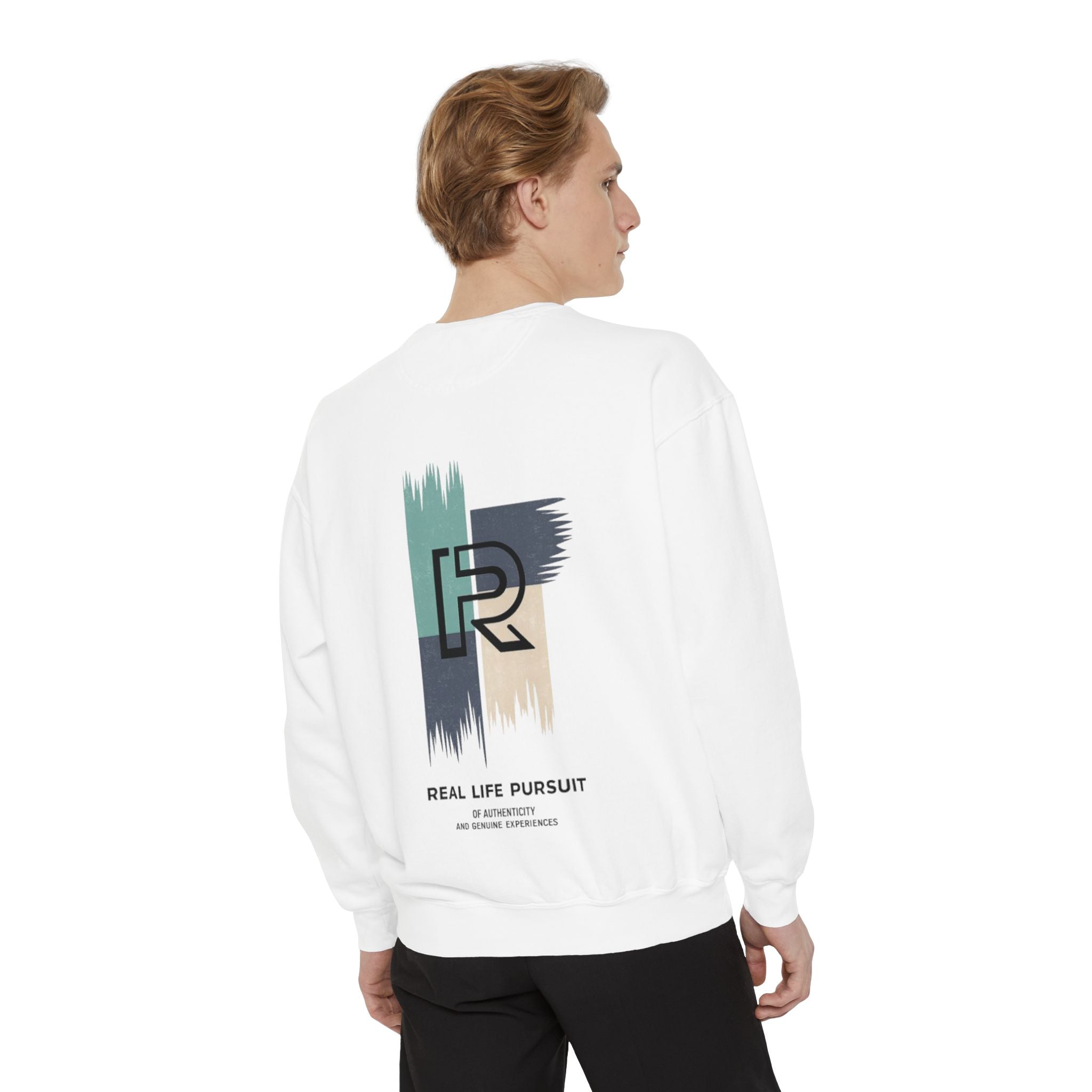 Real Life Pursuit Brushstroke Sweatshirt