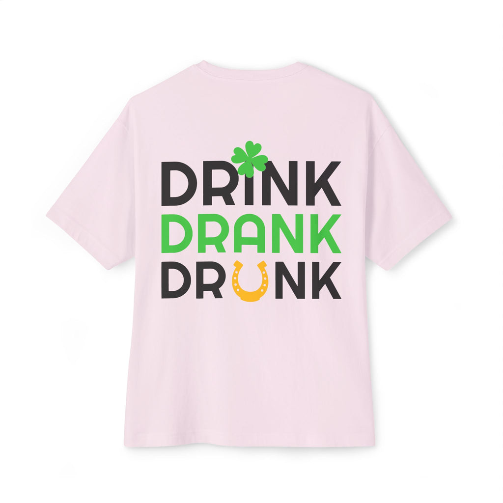St. Patrick's 'Drink Drank Drunk' Boxy Tee