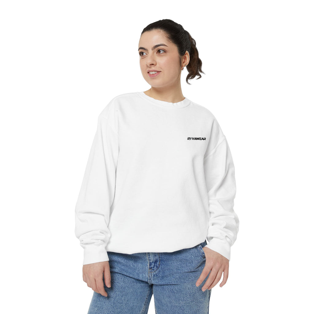 Minimalist Sweatshirt with Tiny Chest Graphic