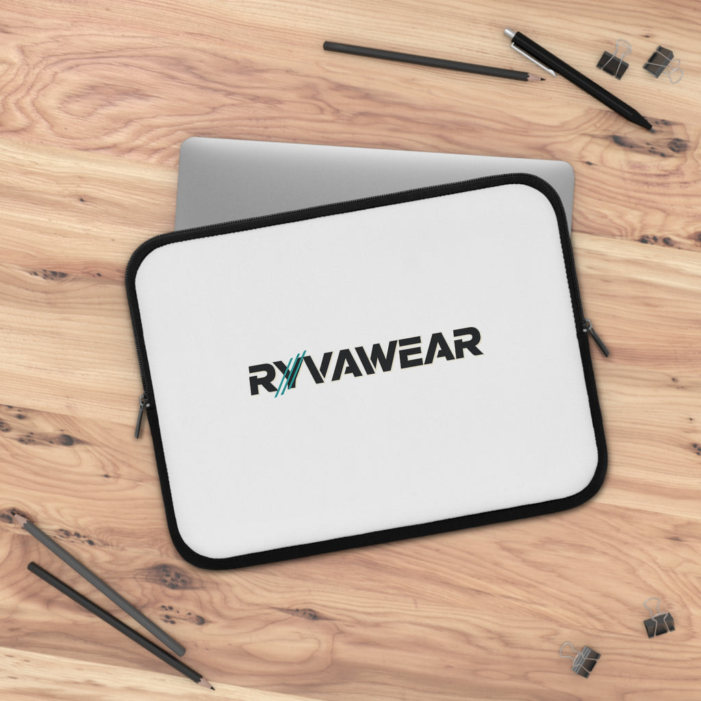 RyvaWear Logo Laptop Sleeve - Protective Zippered Neoprene Case