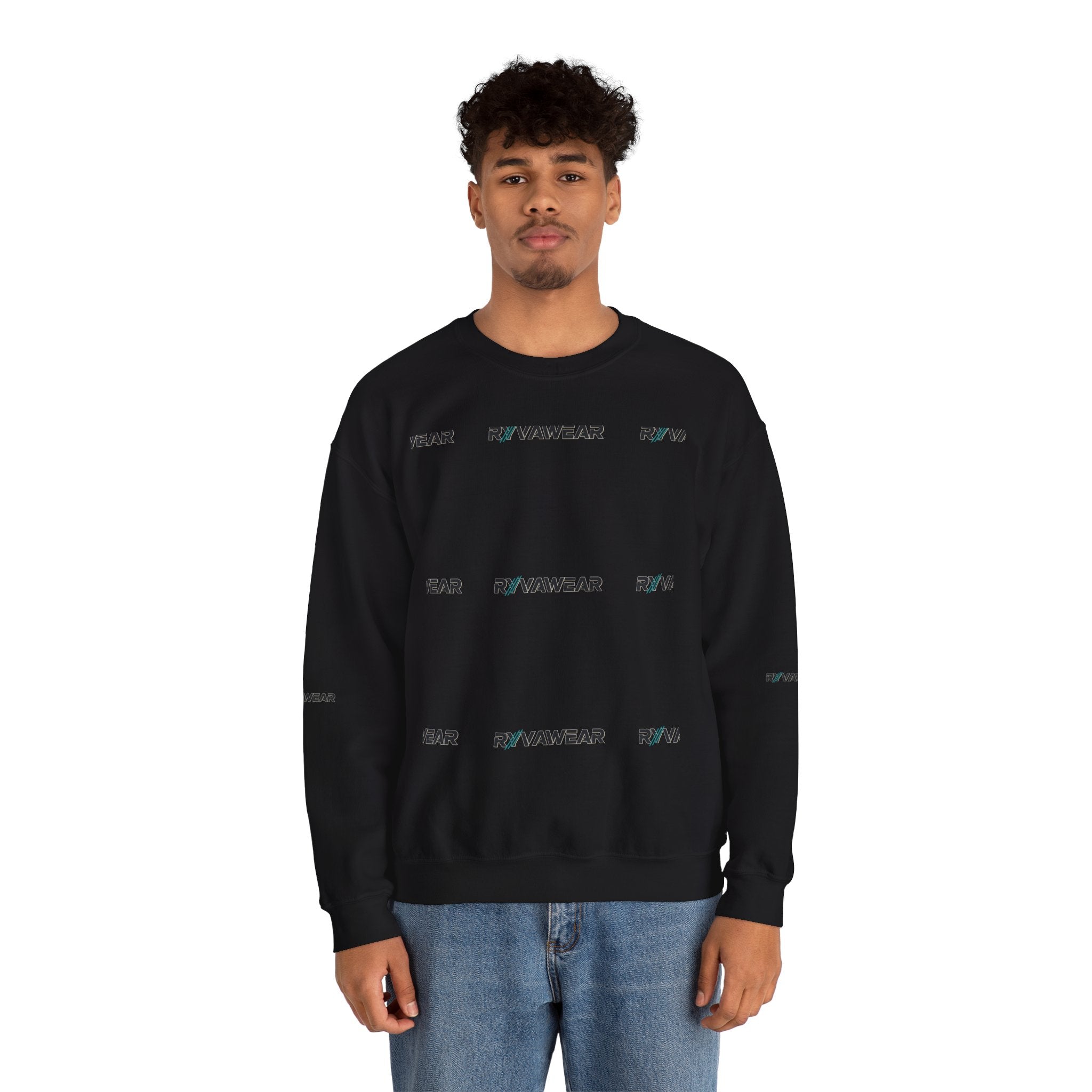 RYVAWEAR Repeat Logo Crewneck Sweatshirt
