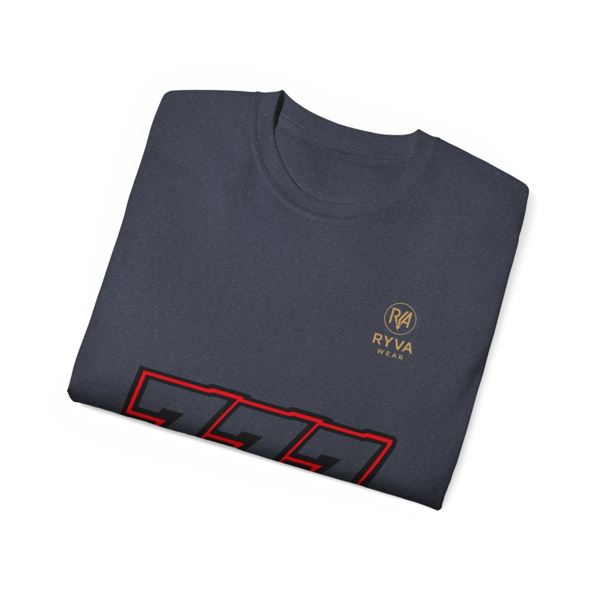777 Graphic Tee — Lucky Slot Machine Number T-Shirt