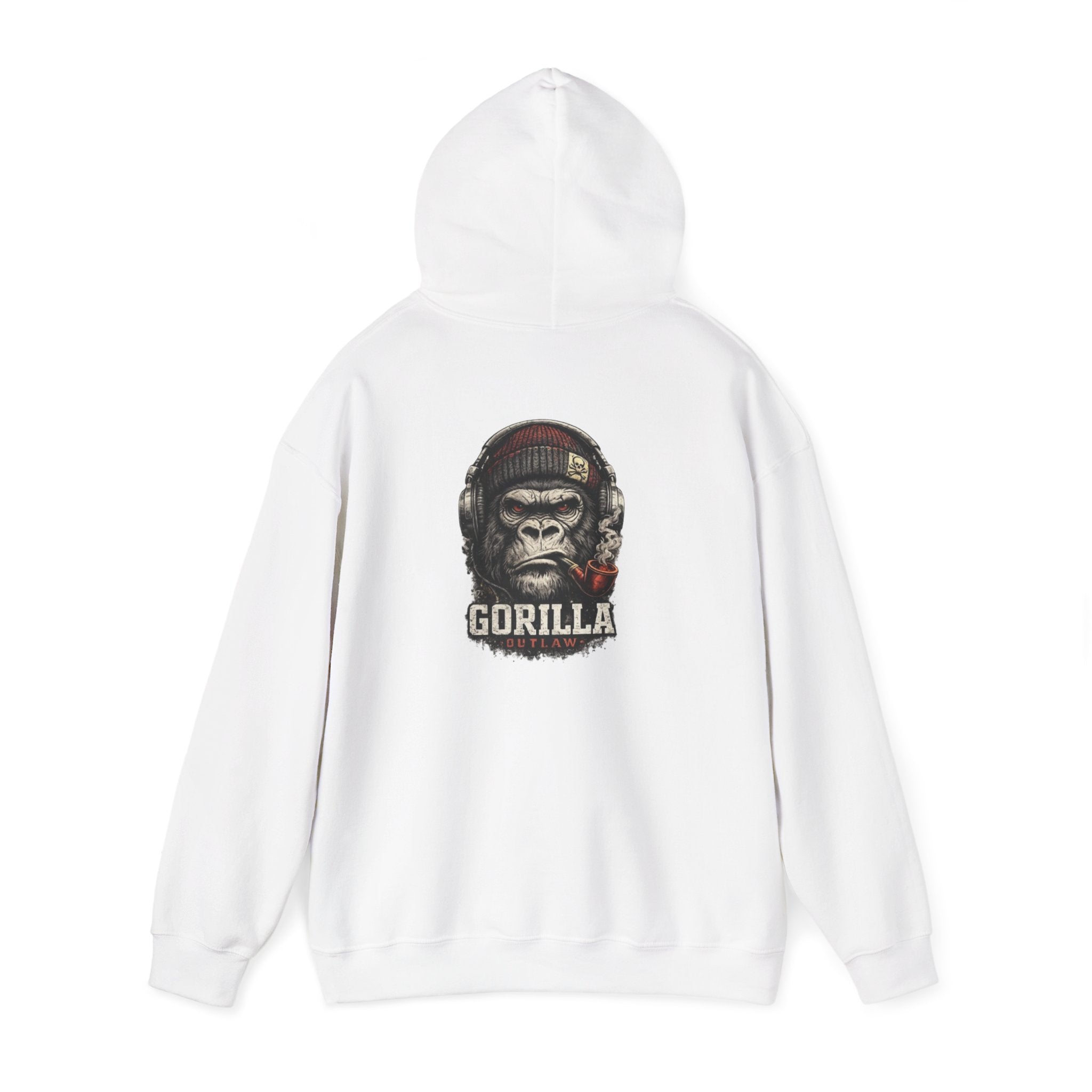 Gorilla Graphic Hoodie — Bold Ape Portrait Sweatshirt