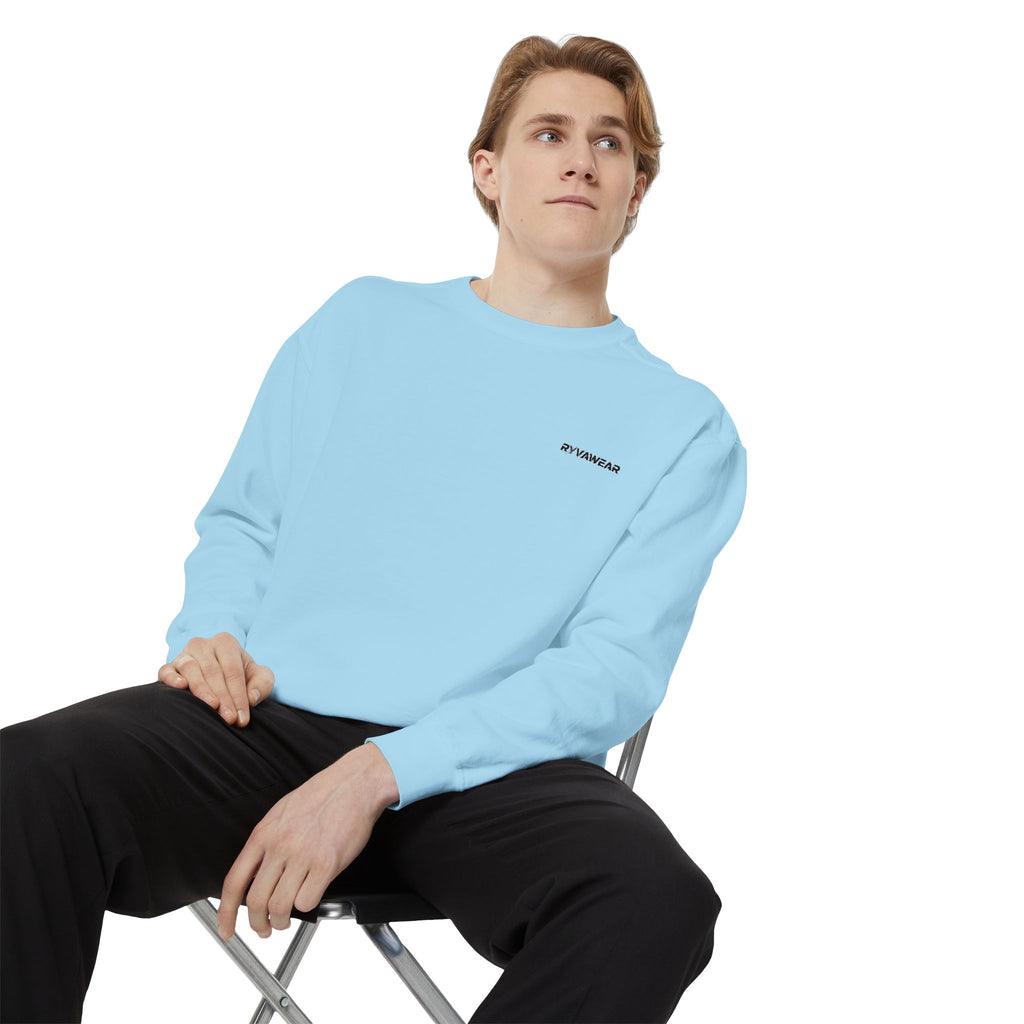 Minimalist Sweatshirt with Tiny Chest Graphic