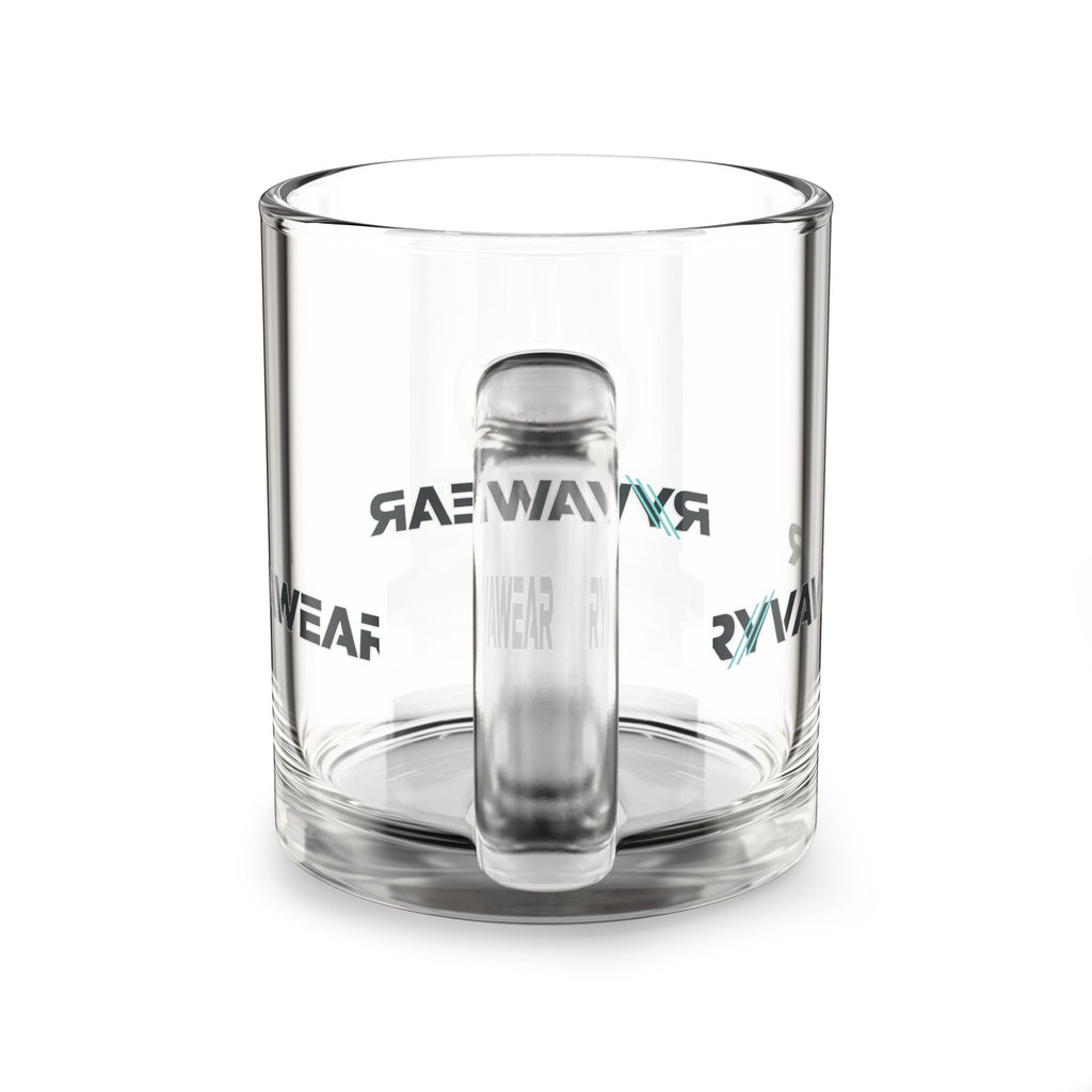 RYVWAWEAR Logo 10oz Glass Coffee Mug