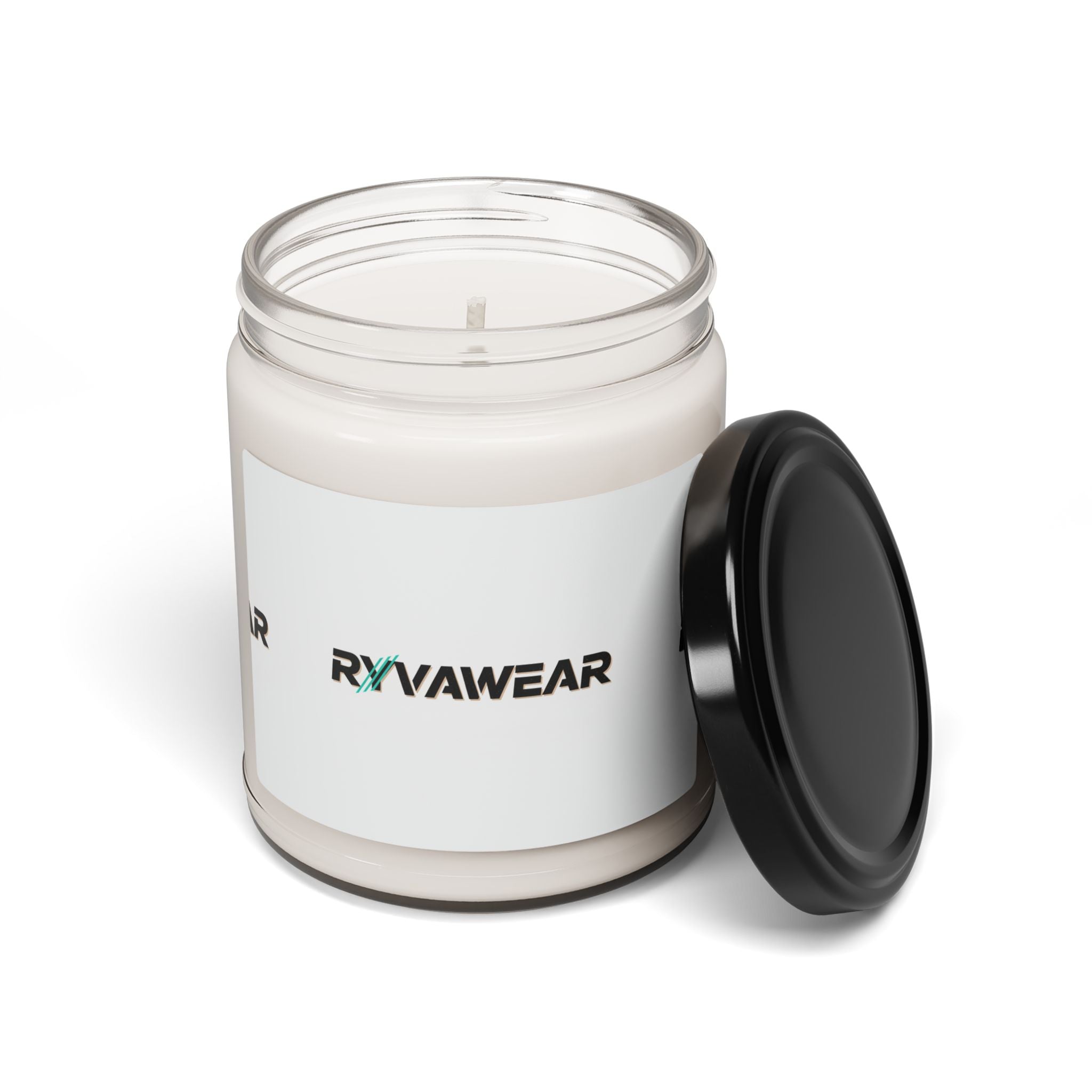 Soy Candle 9oz — RYVAWEAR Branded Scented Jar Candle