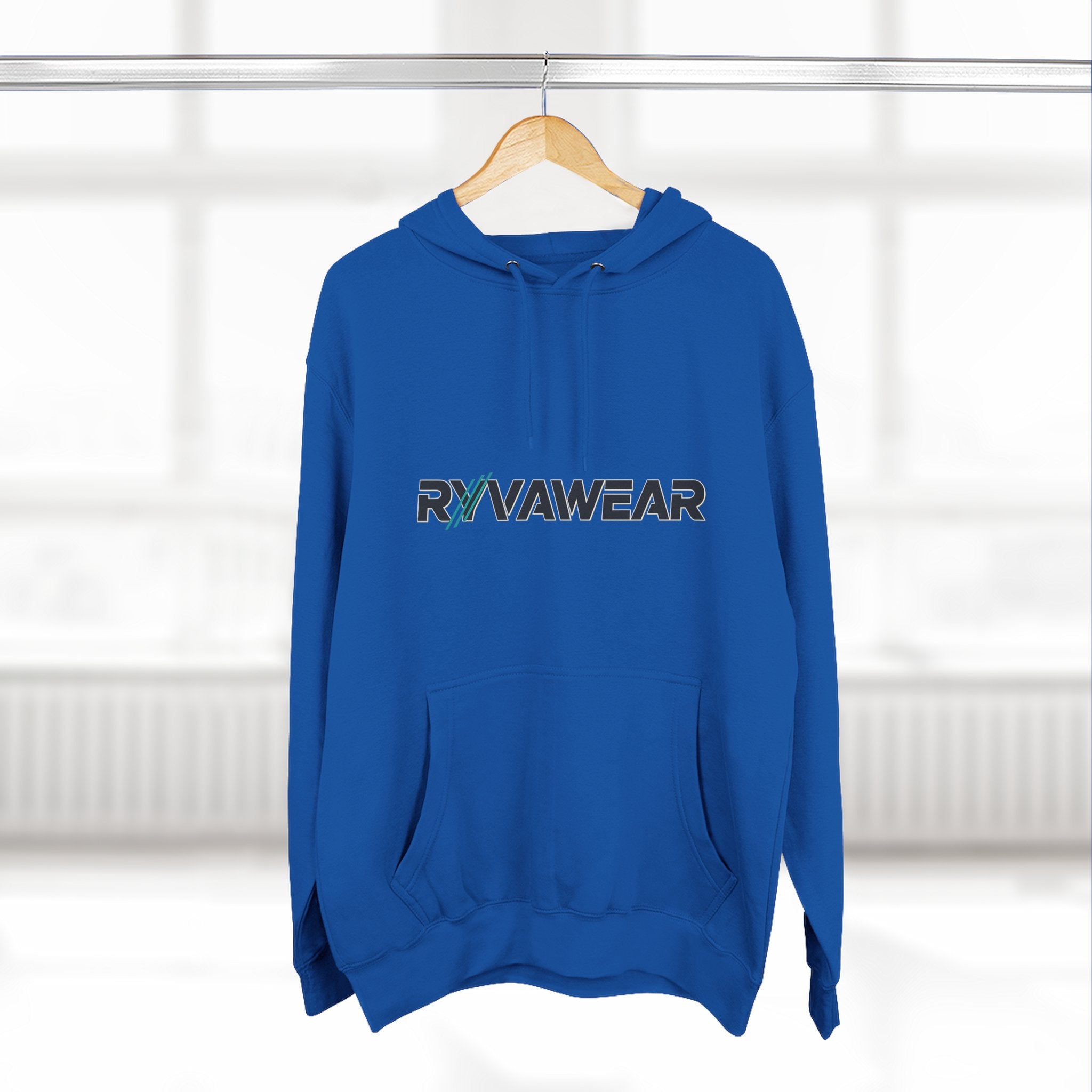 RYVAWEAR Logo Hoodie — Minimal Branded Fleece Pullover