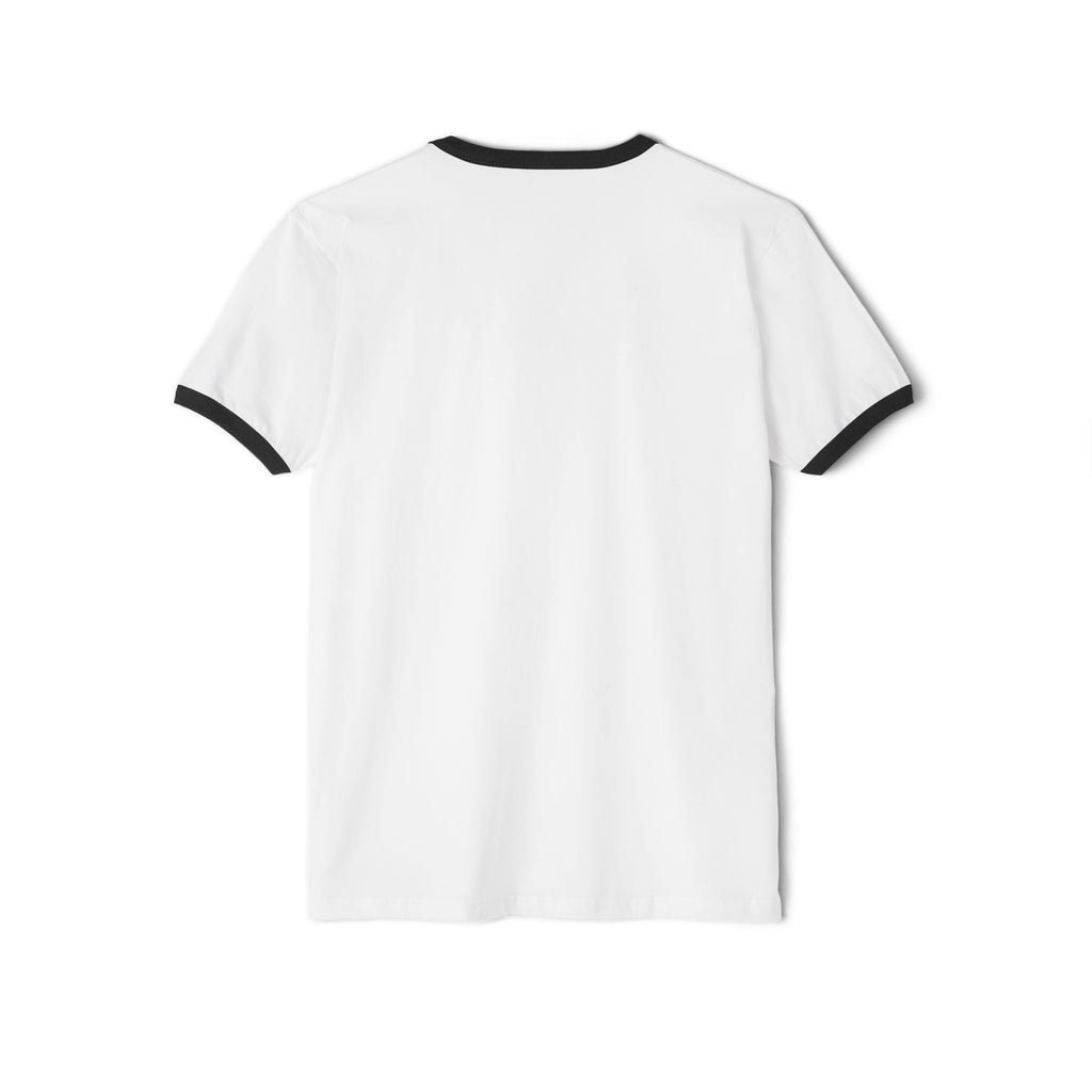 Ringer T-Shirt — Minimal 'RYV AWEAR' Logo Vintage Style Tee
