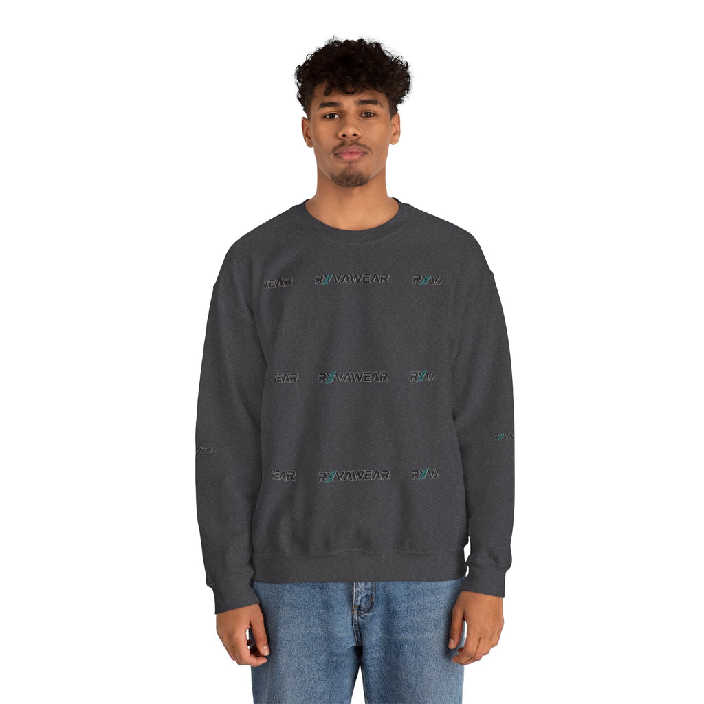 RYVAWEAR Repeat Logo Crewneck Sweatshirt