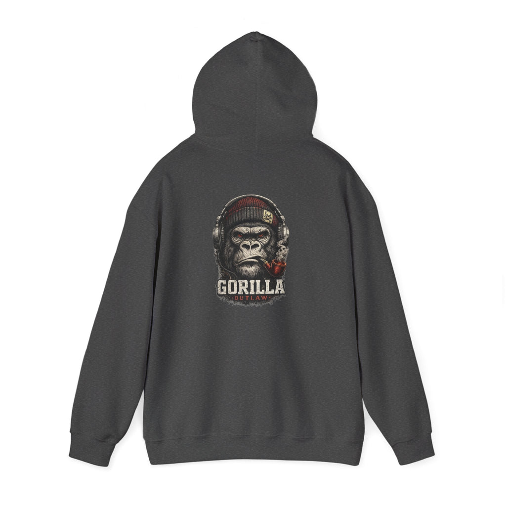 Gorilla Graphic Hoodie — Bold Ape Portrait Sweatshirt